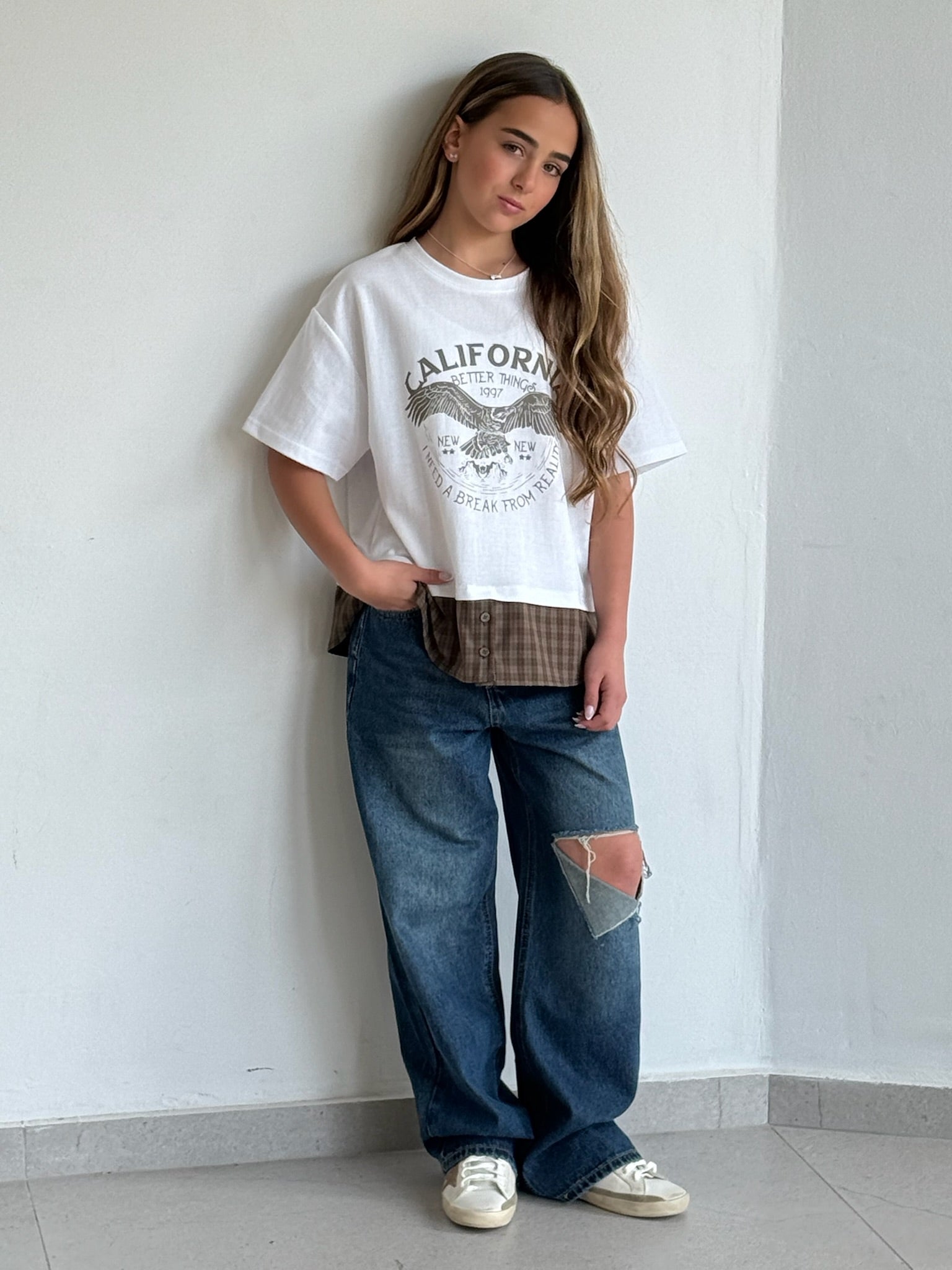 חולצת ליר לבן