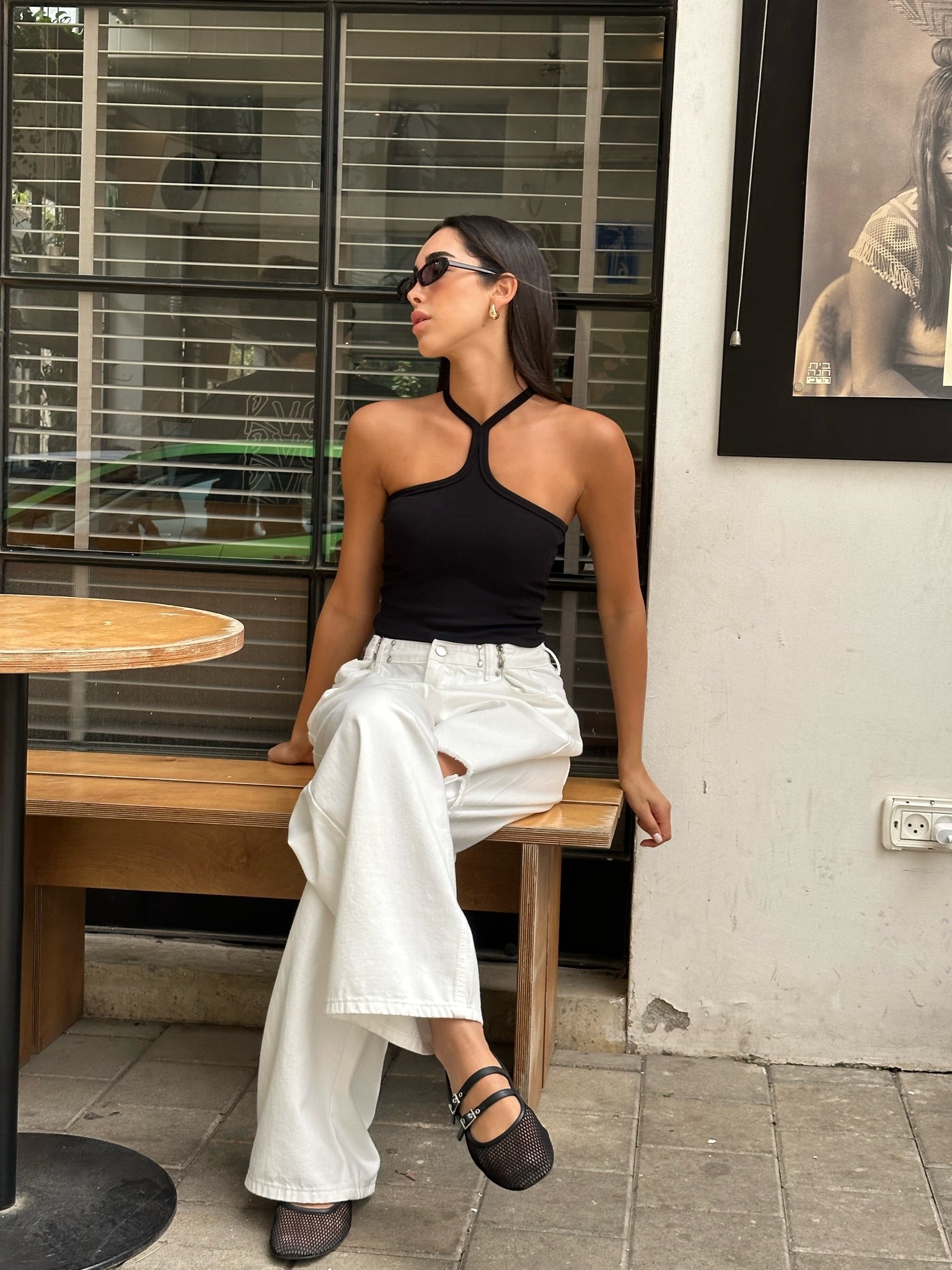 גופיית נלי שחור