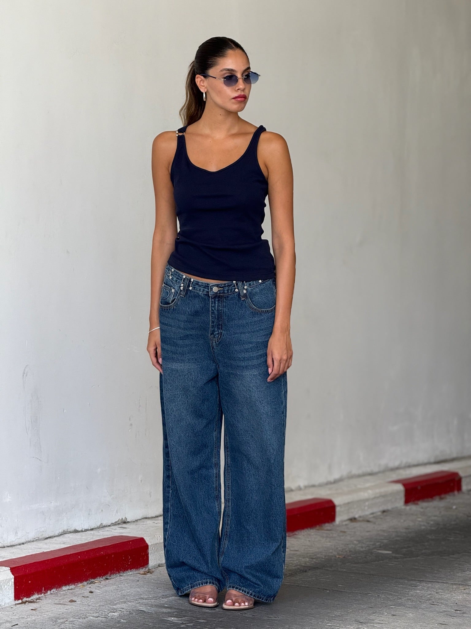 גופיית ליאנה כחול