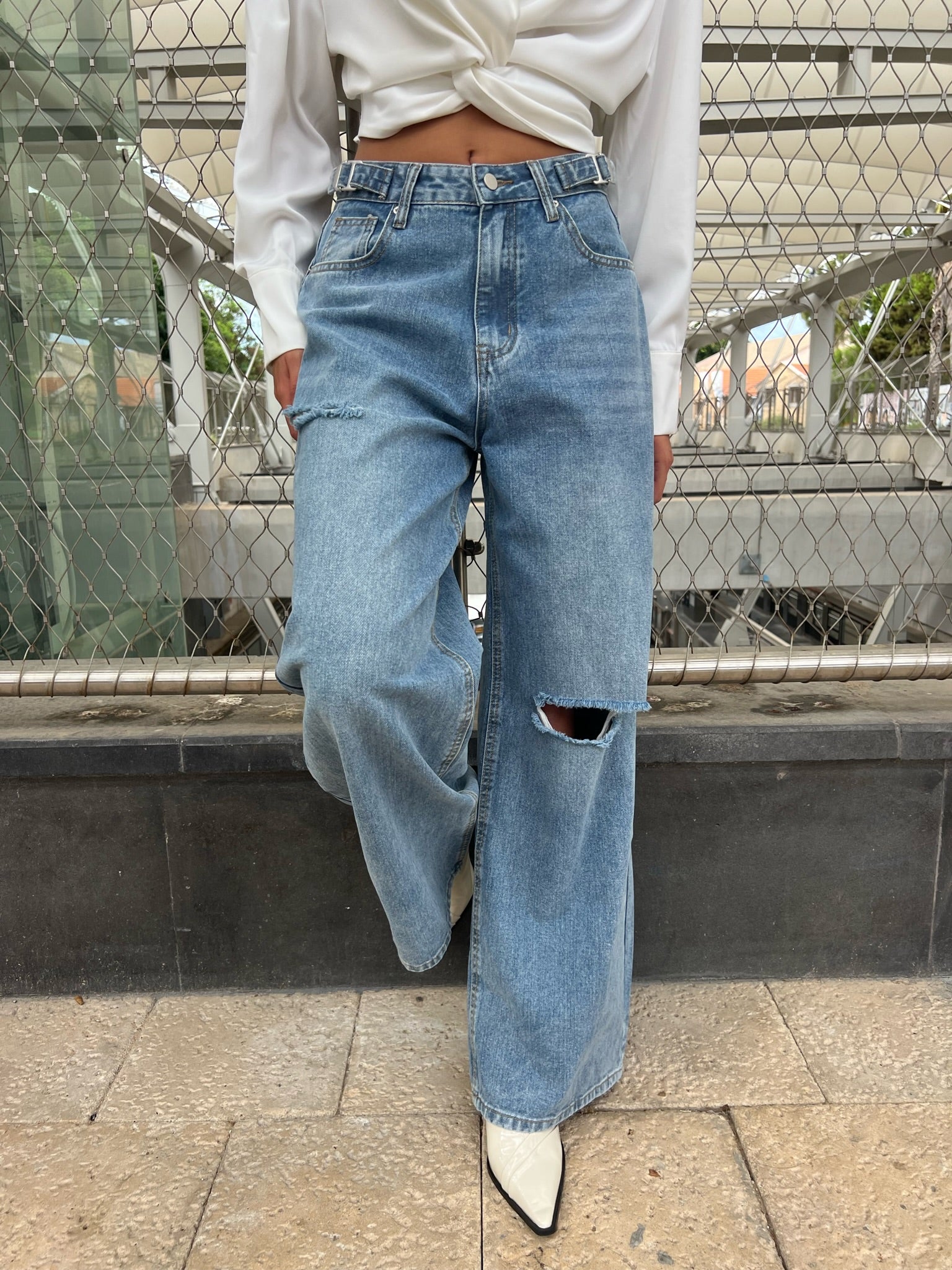 מכנס ג׳ינס נוהר