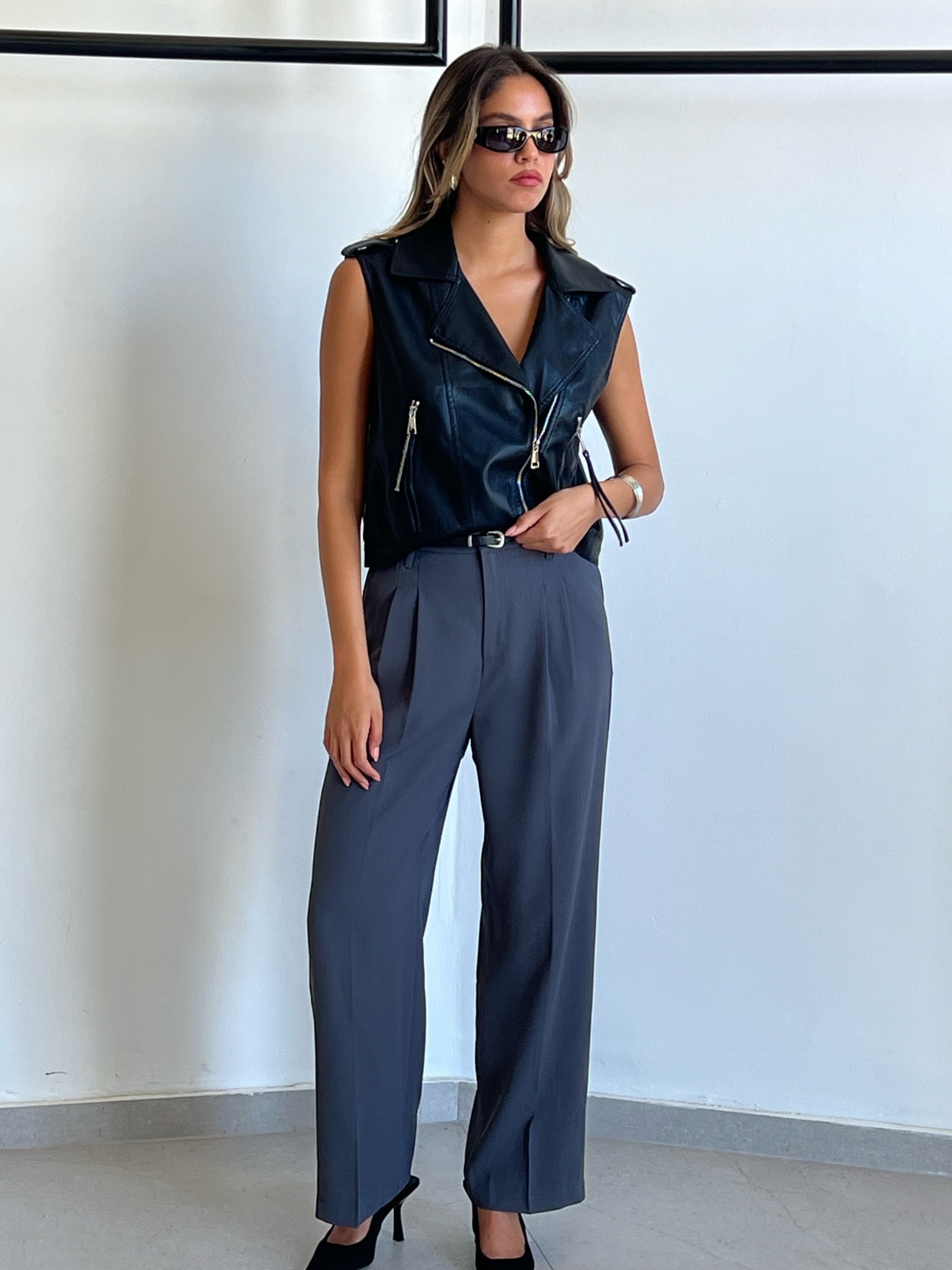 מכנס מילאן אפור