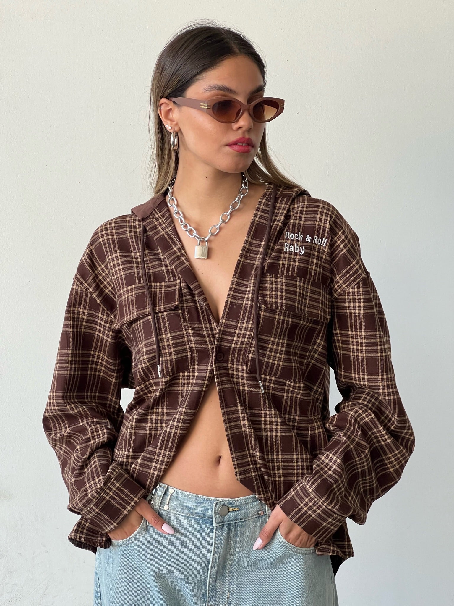 ג׳קט יסכה חום