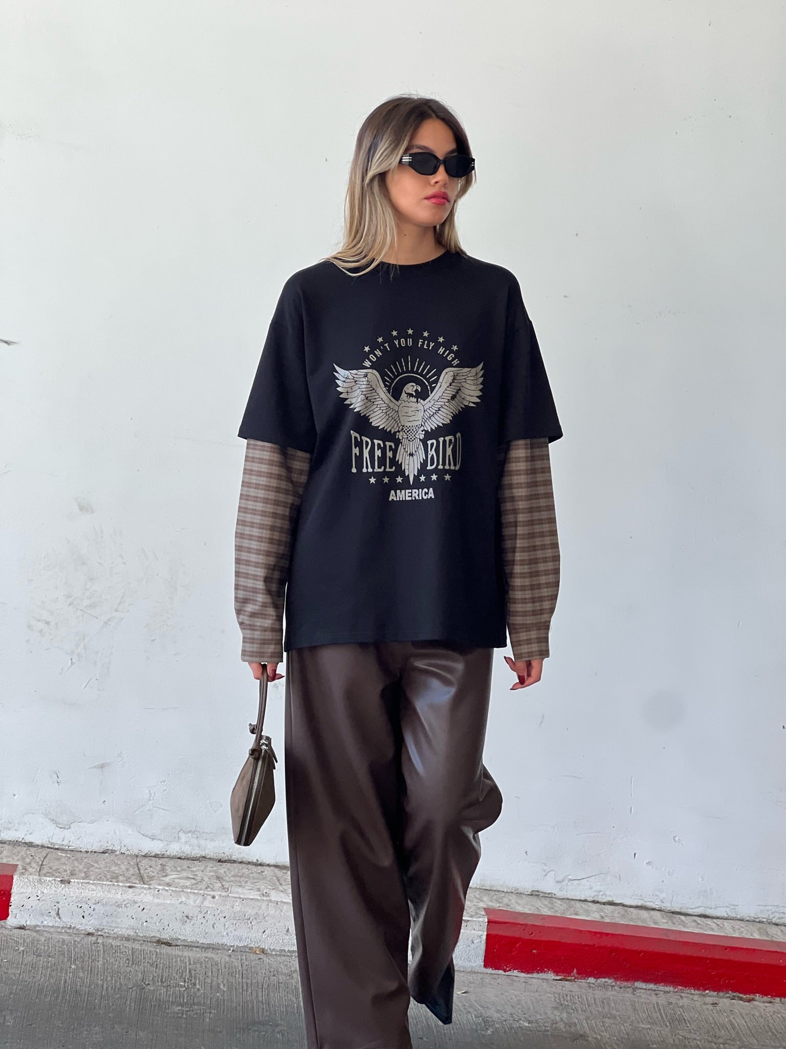 חולצת מירלי שחור