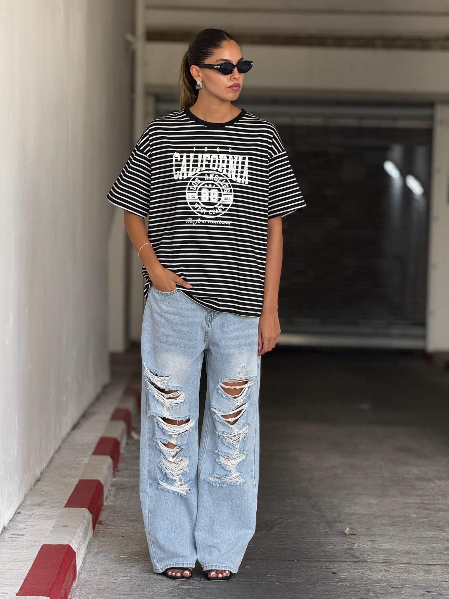 חולצת קאלי שחור