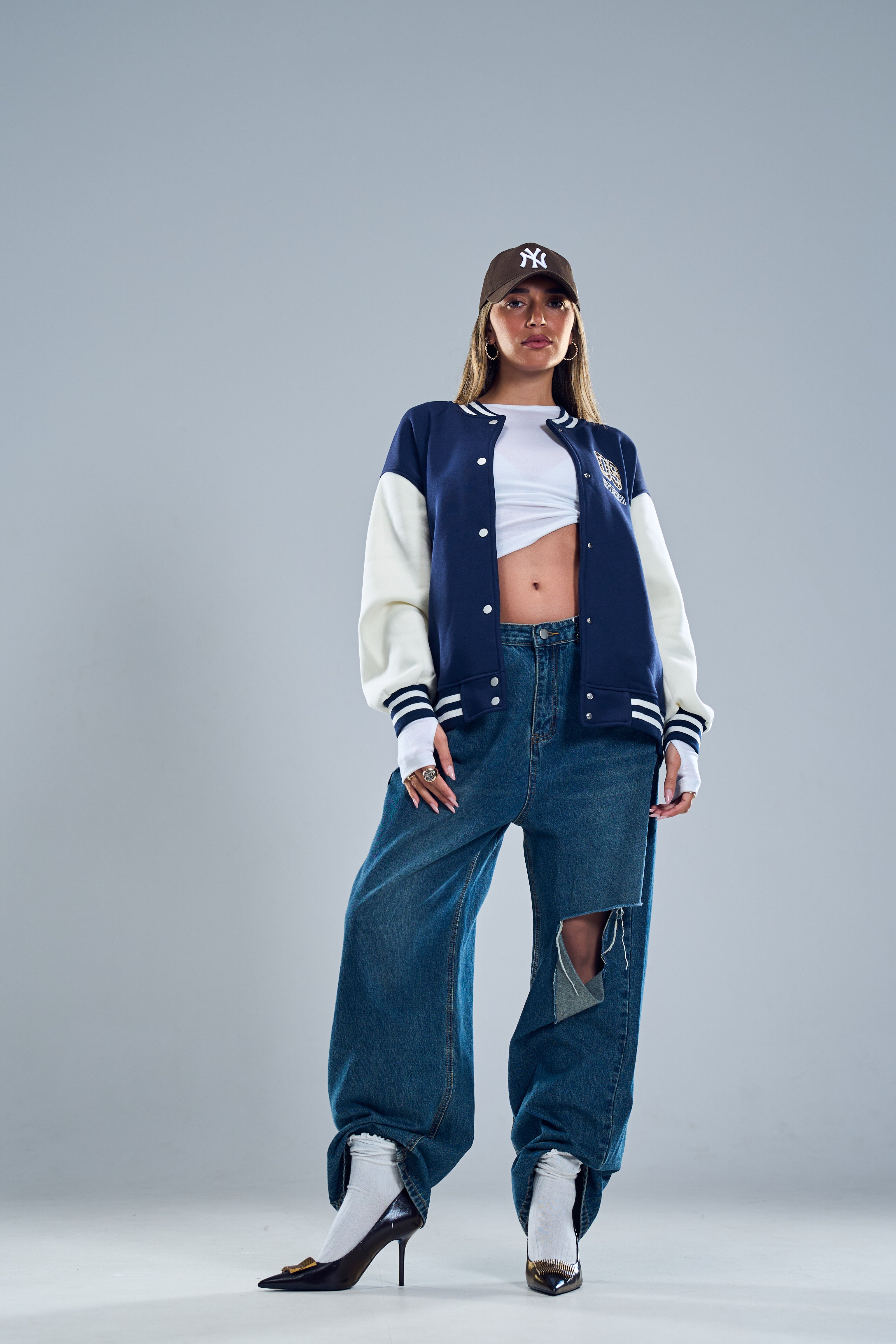 מכנס ג׳ינס ליהי כחול