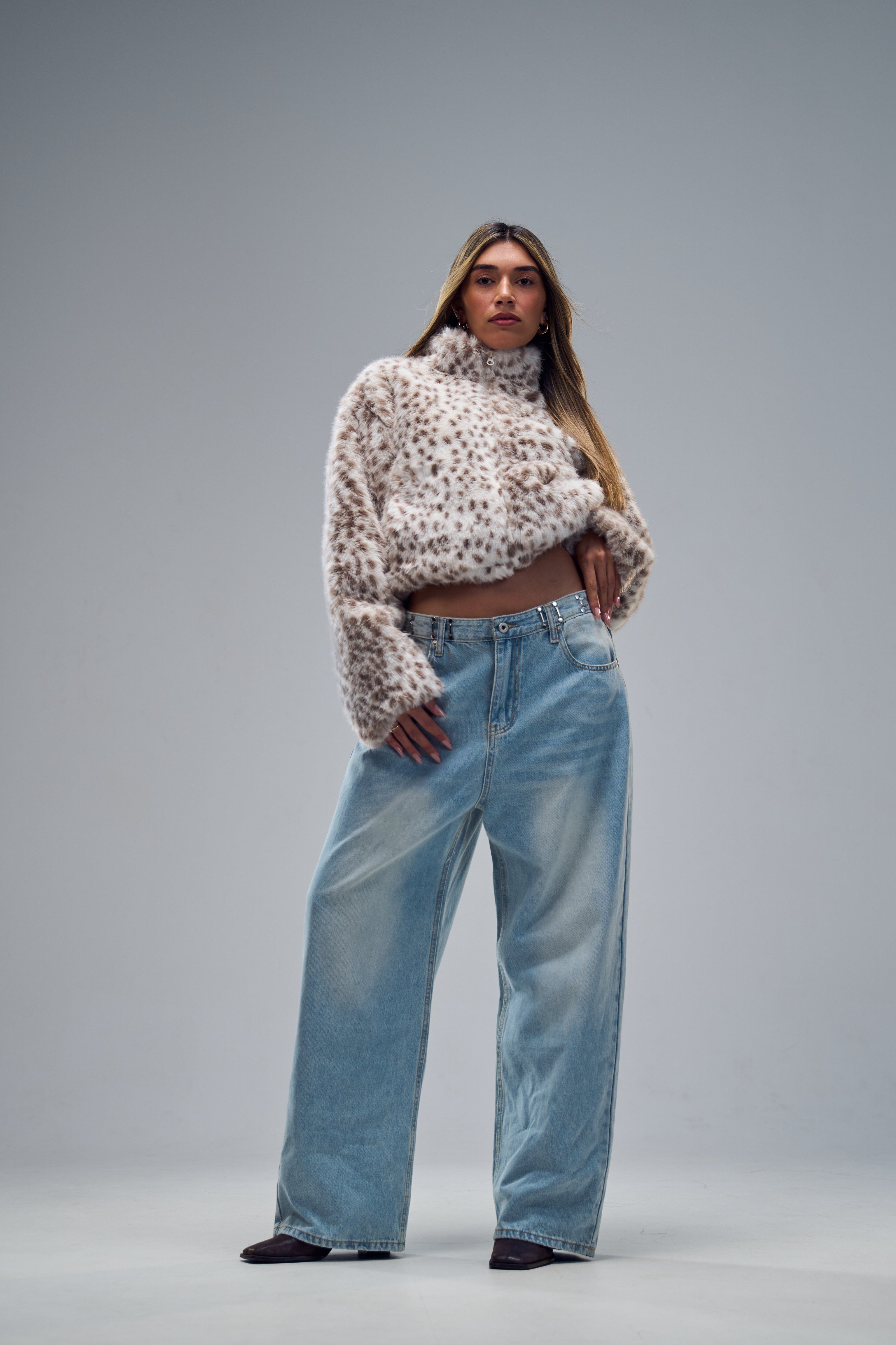 מכנס ג׳ינס לואי תכלת