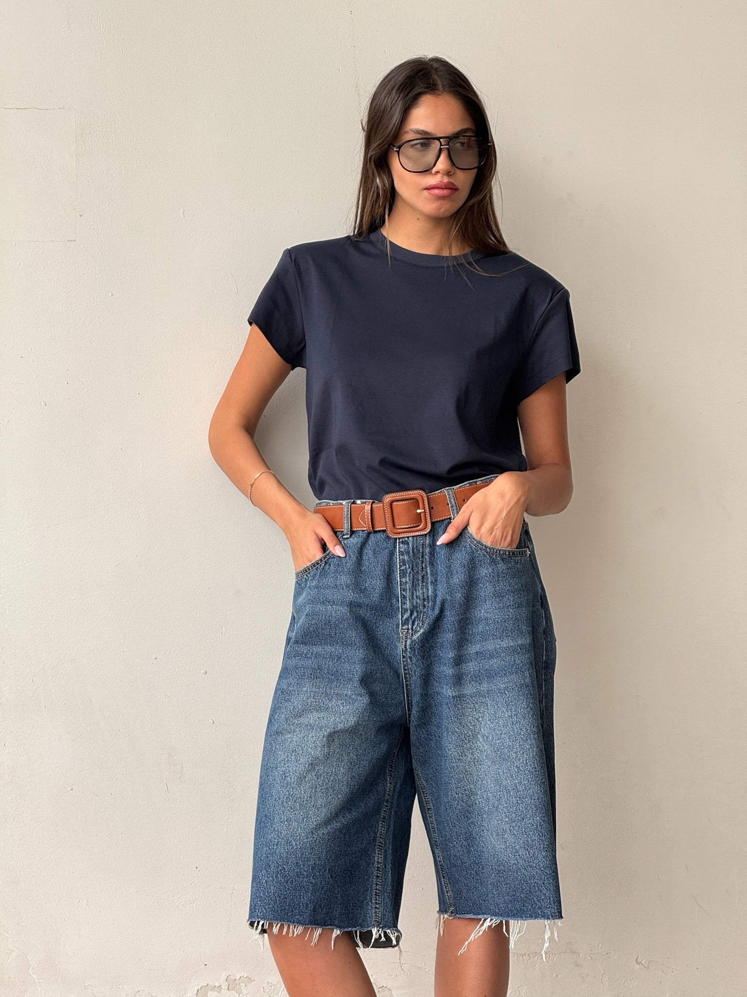 ברמודה ג׳ינס פולי כהה