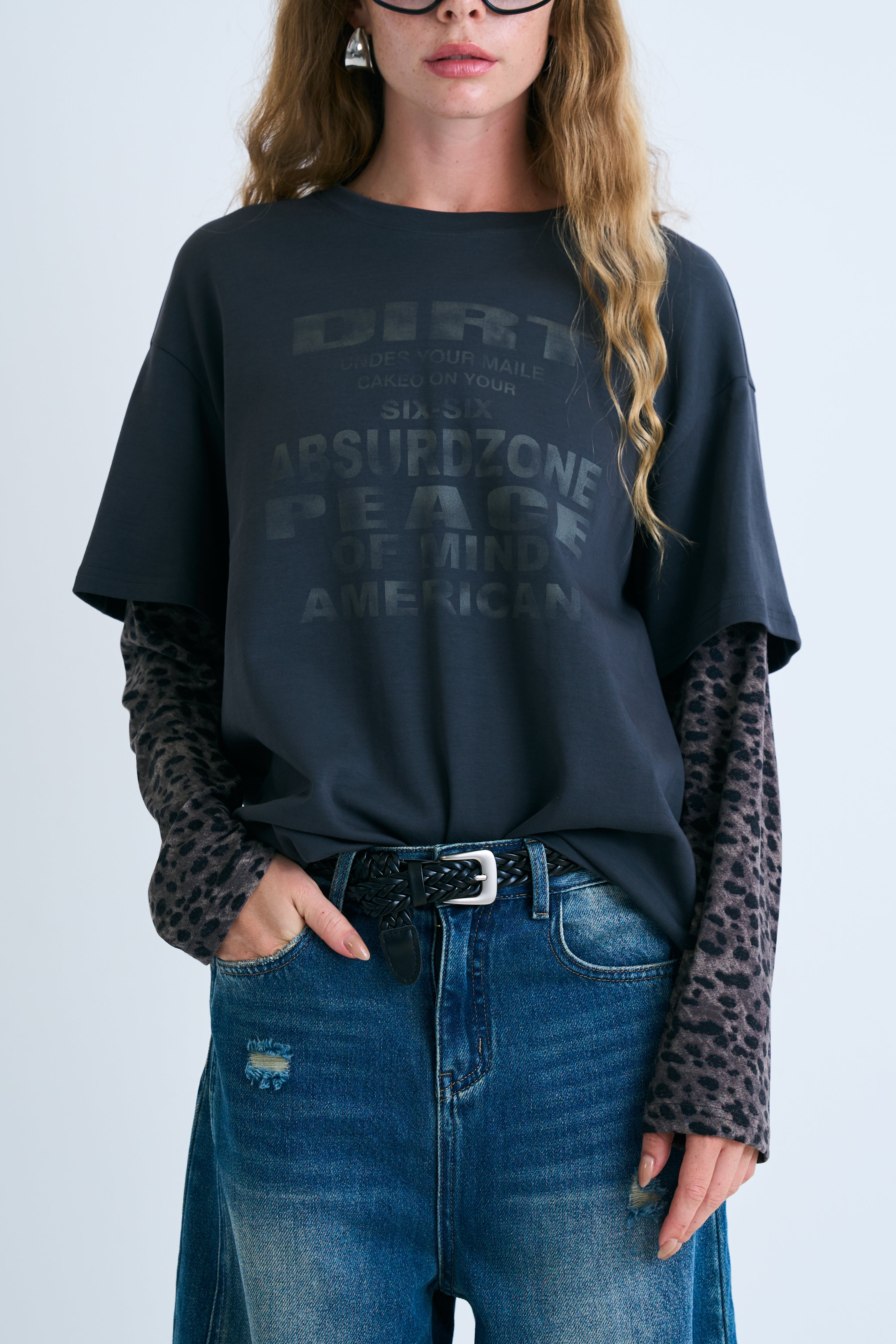 חולצת איגי אפור