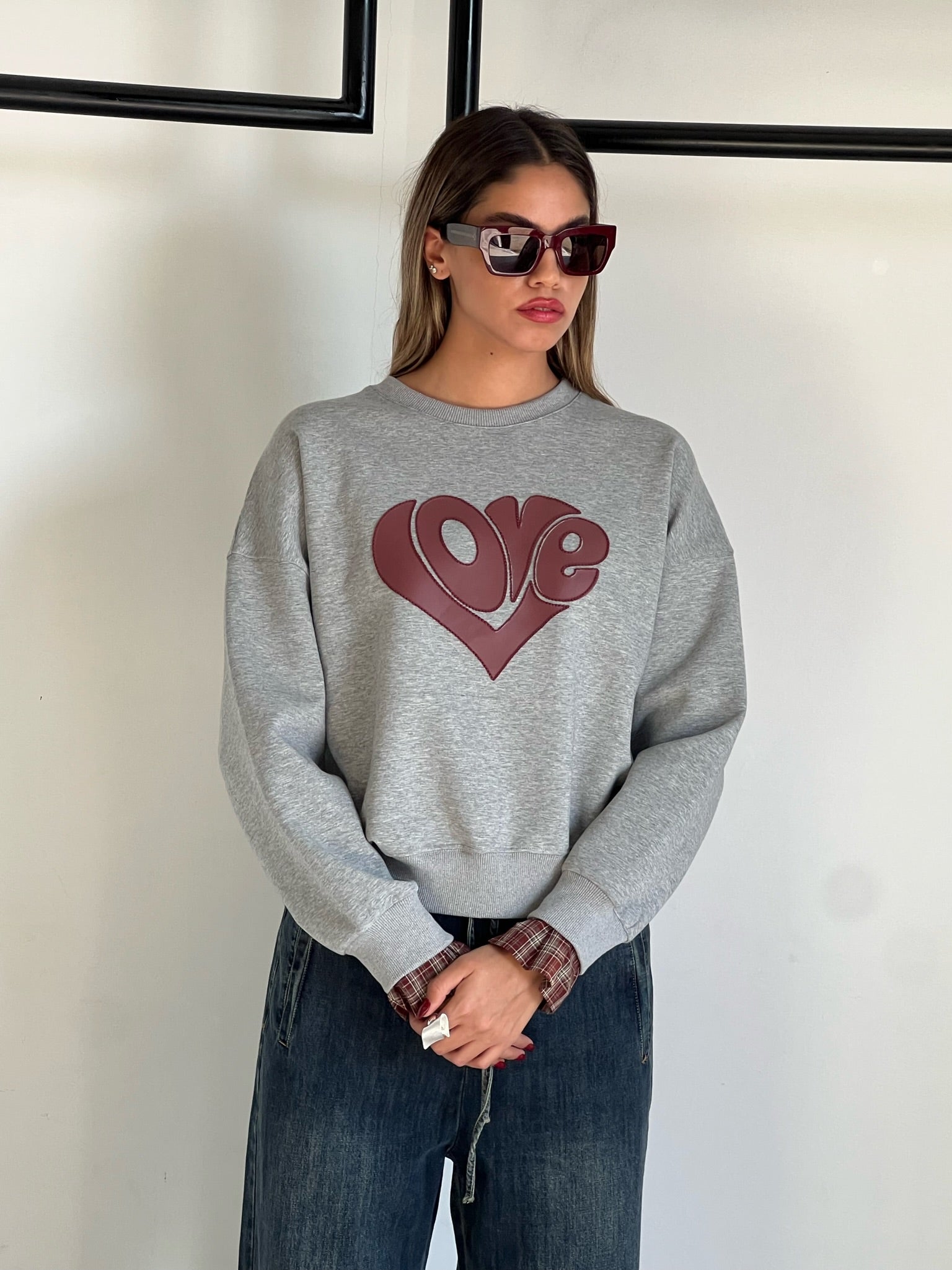 סווצר לאבי אפור