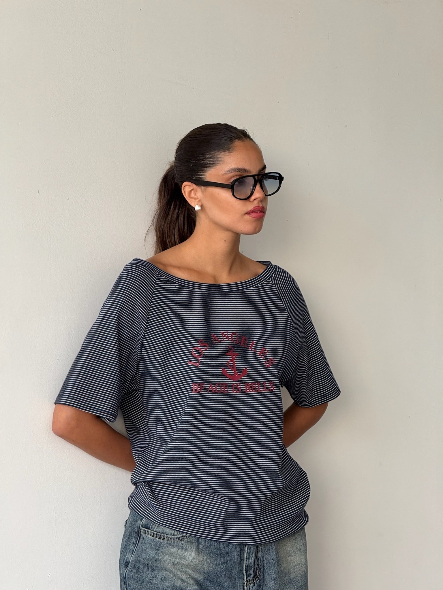 חולצת סיילי כחול