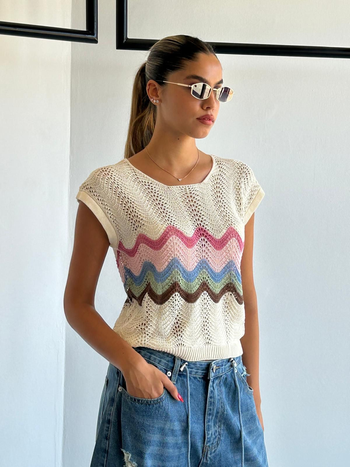 חולצת עמנואל שמנת