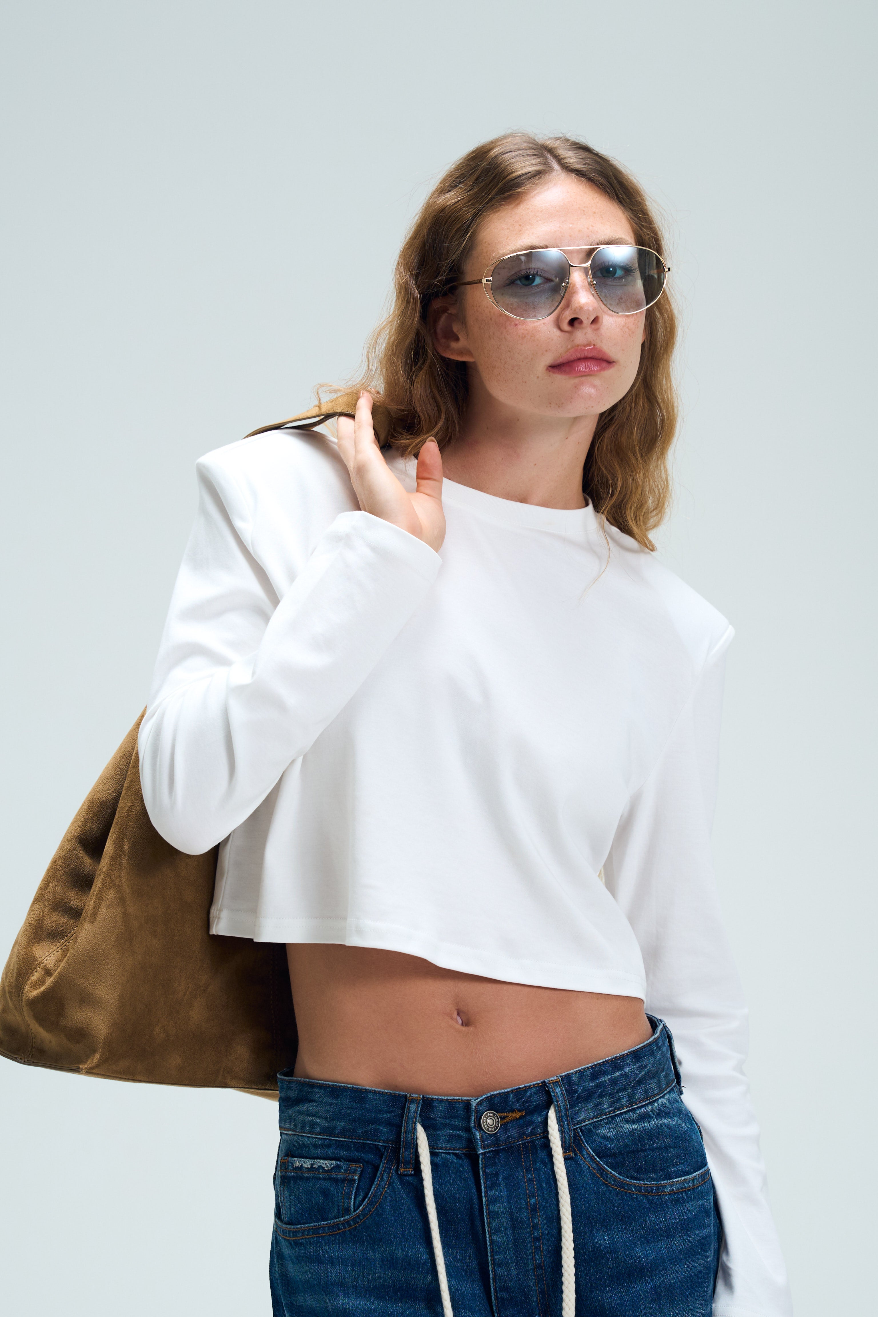 חולצת ביליה לבן