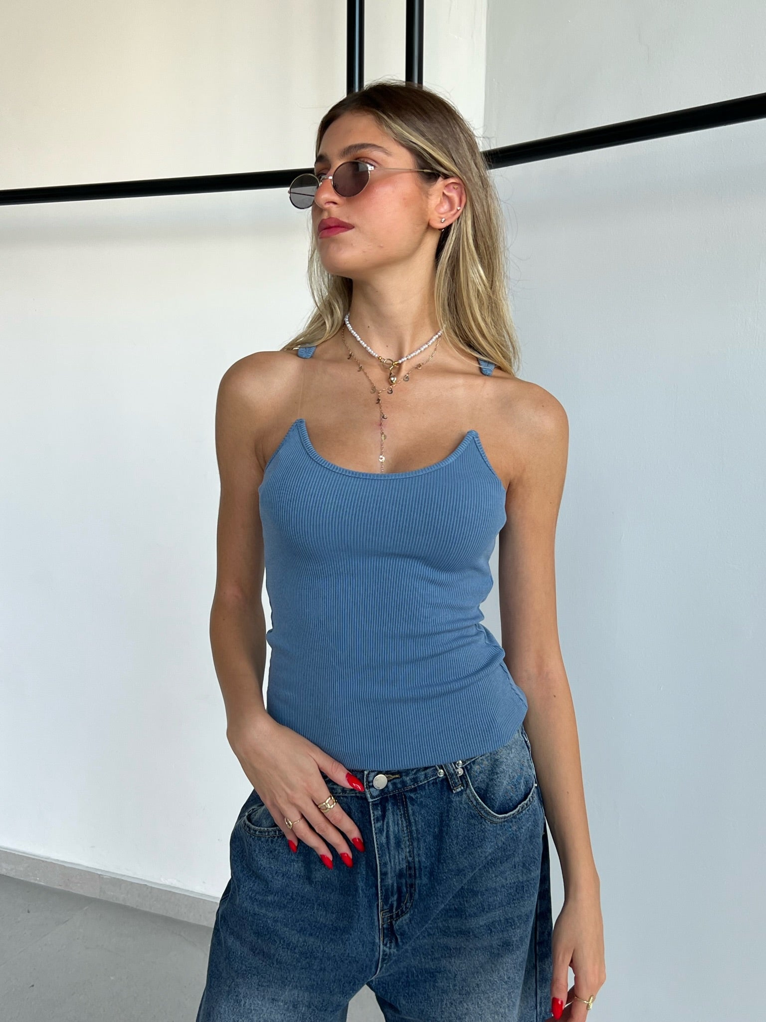 גופיית קלואה ג'ינס