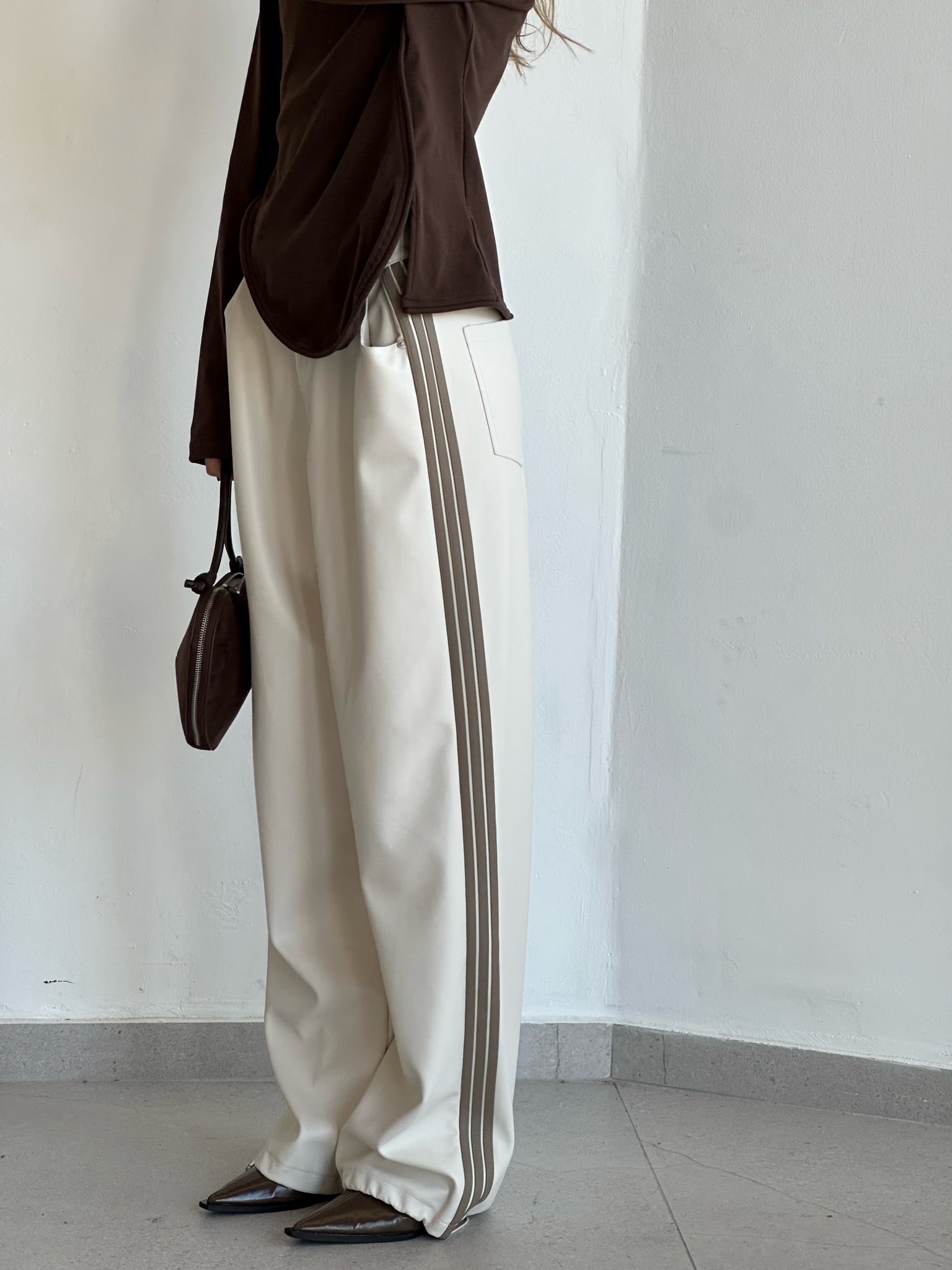 מכנס דמוי עור לורן