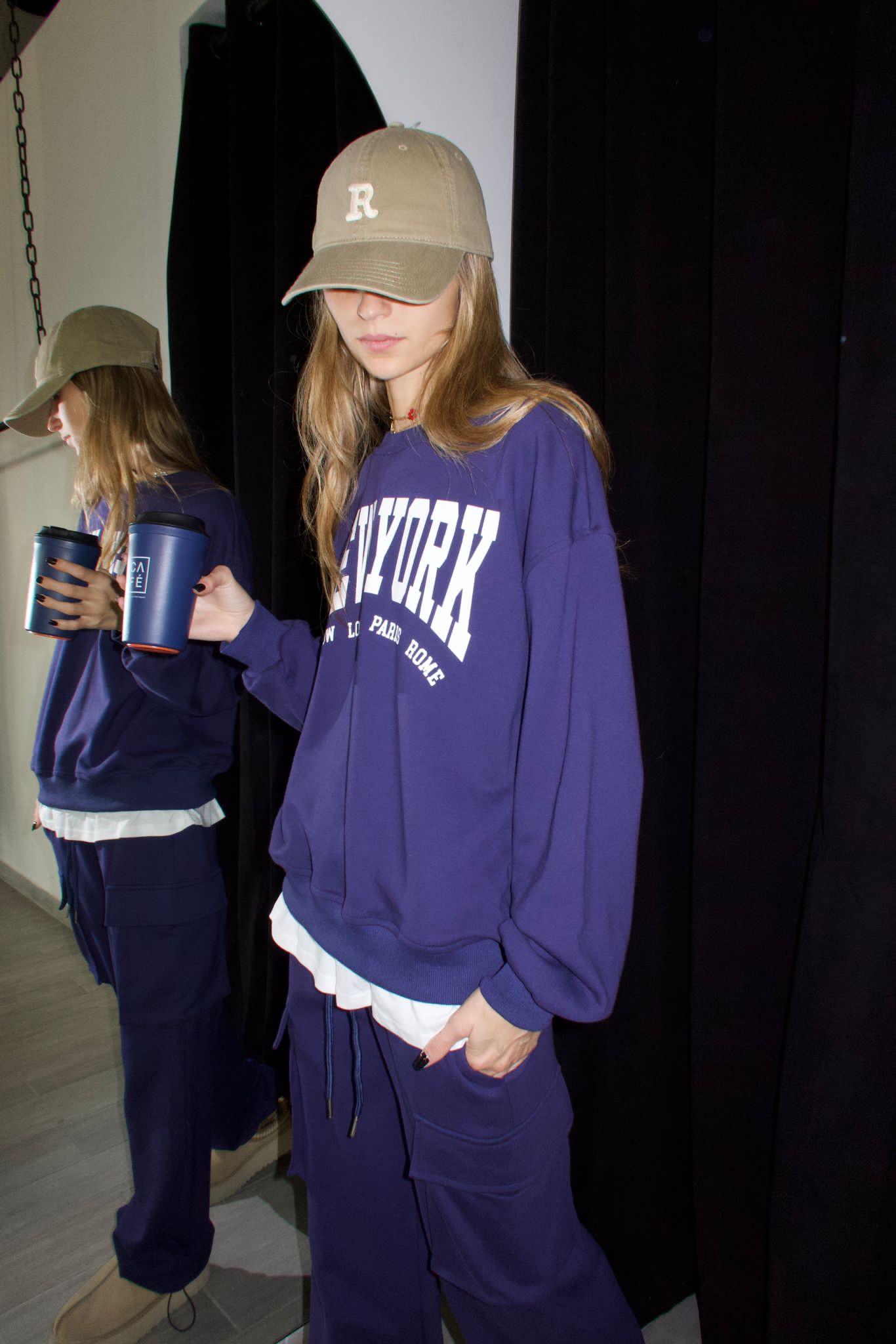 חליפת סול כחול