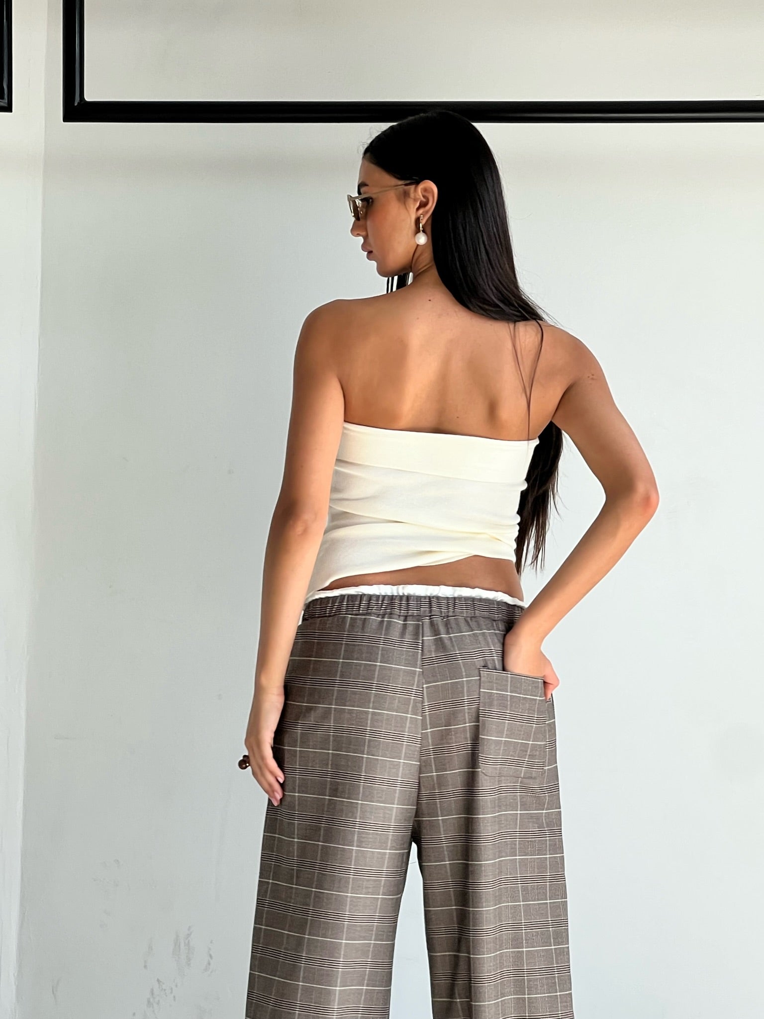 מכנס אימרי חום