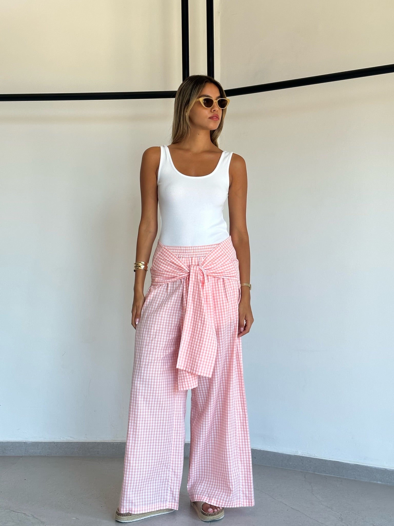 מכנס מקס משבצות