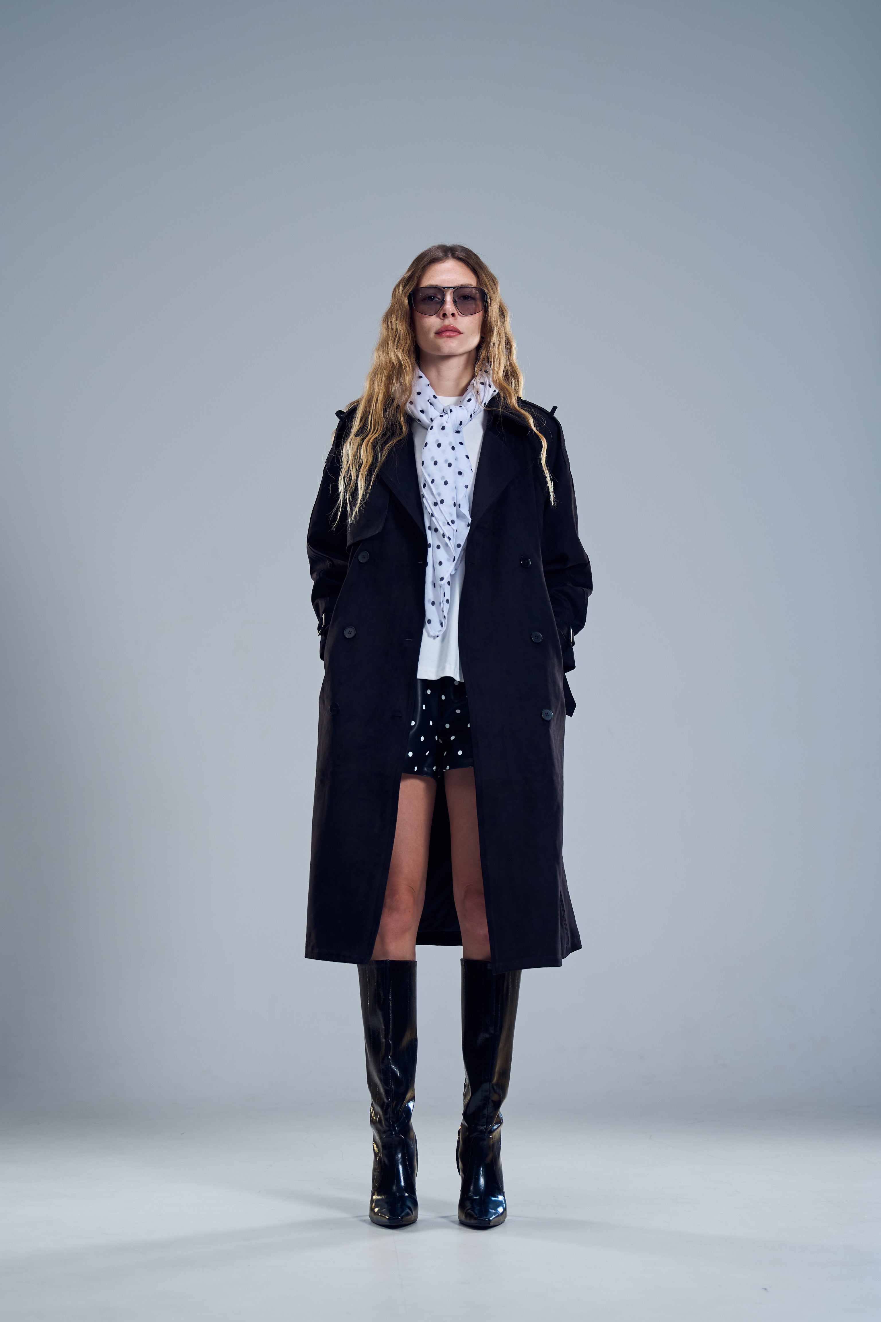 מעיל ניק זמש שחור