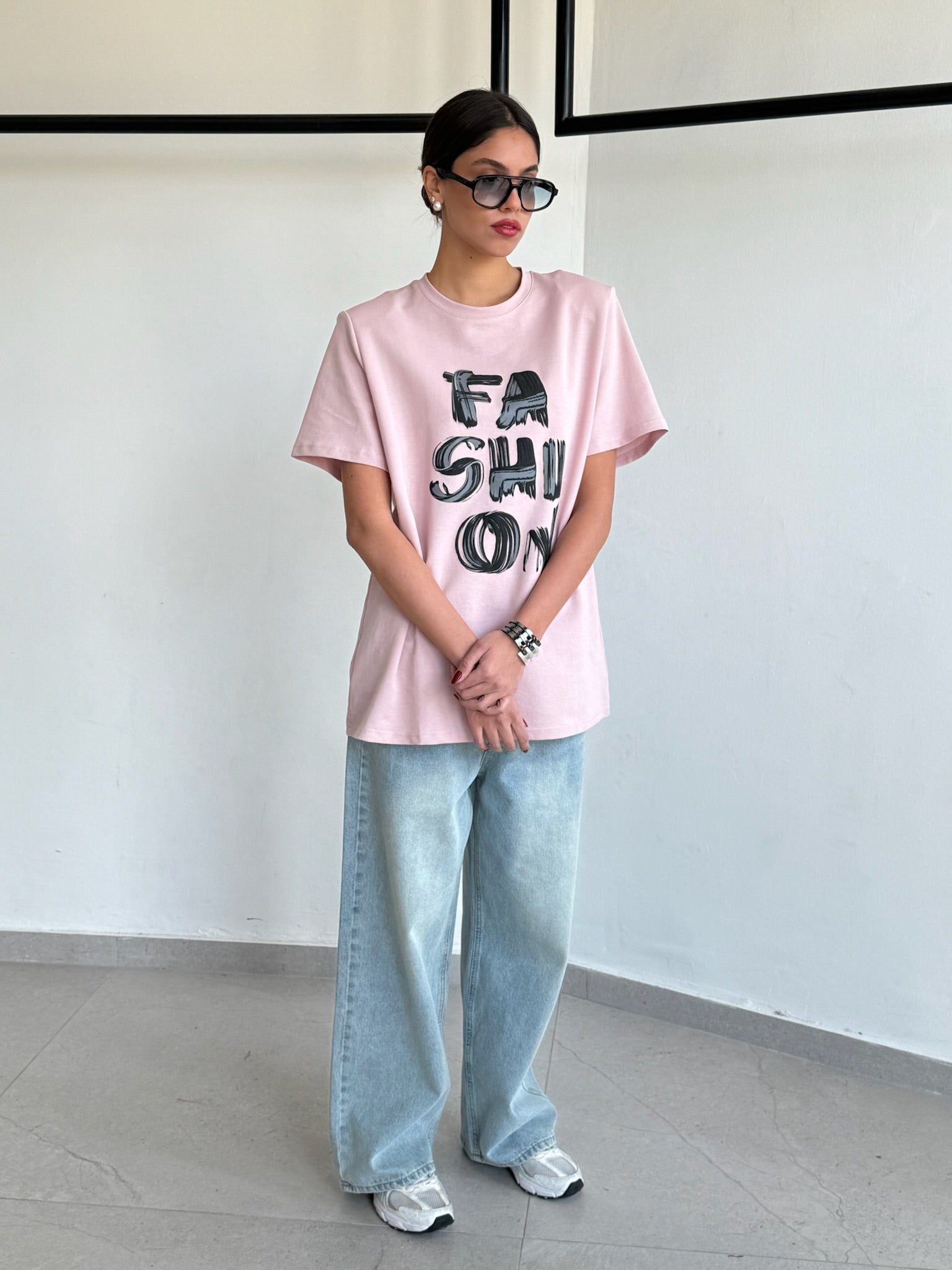 חולצת אדל ורוד