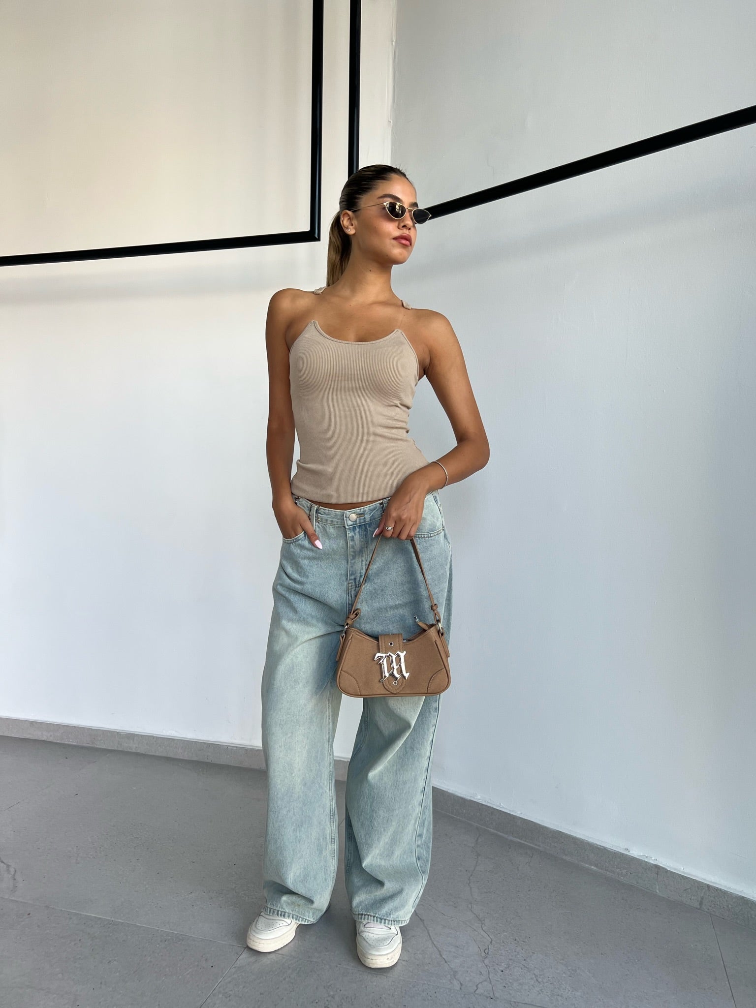 מכנס ג׳ינס לואי תכלת