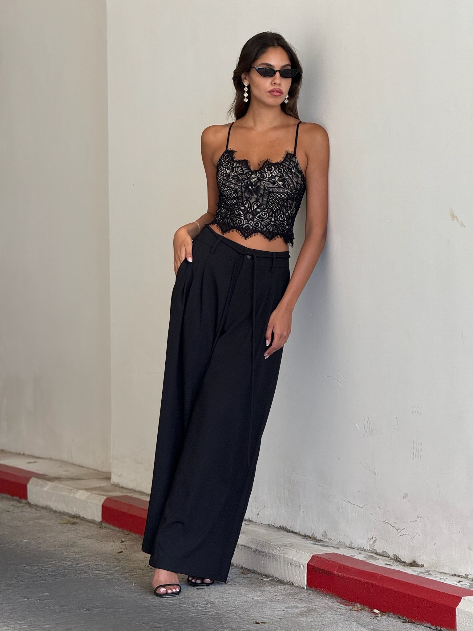 מכנס שלבי שחור