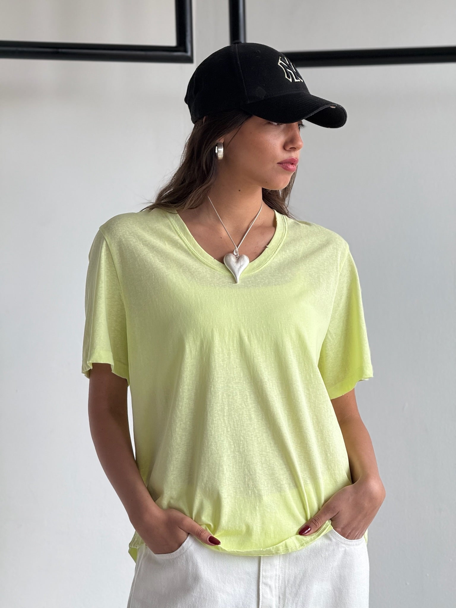 חולצת לים צהוב