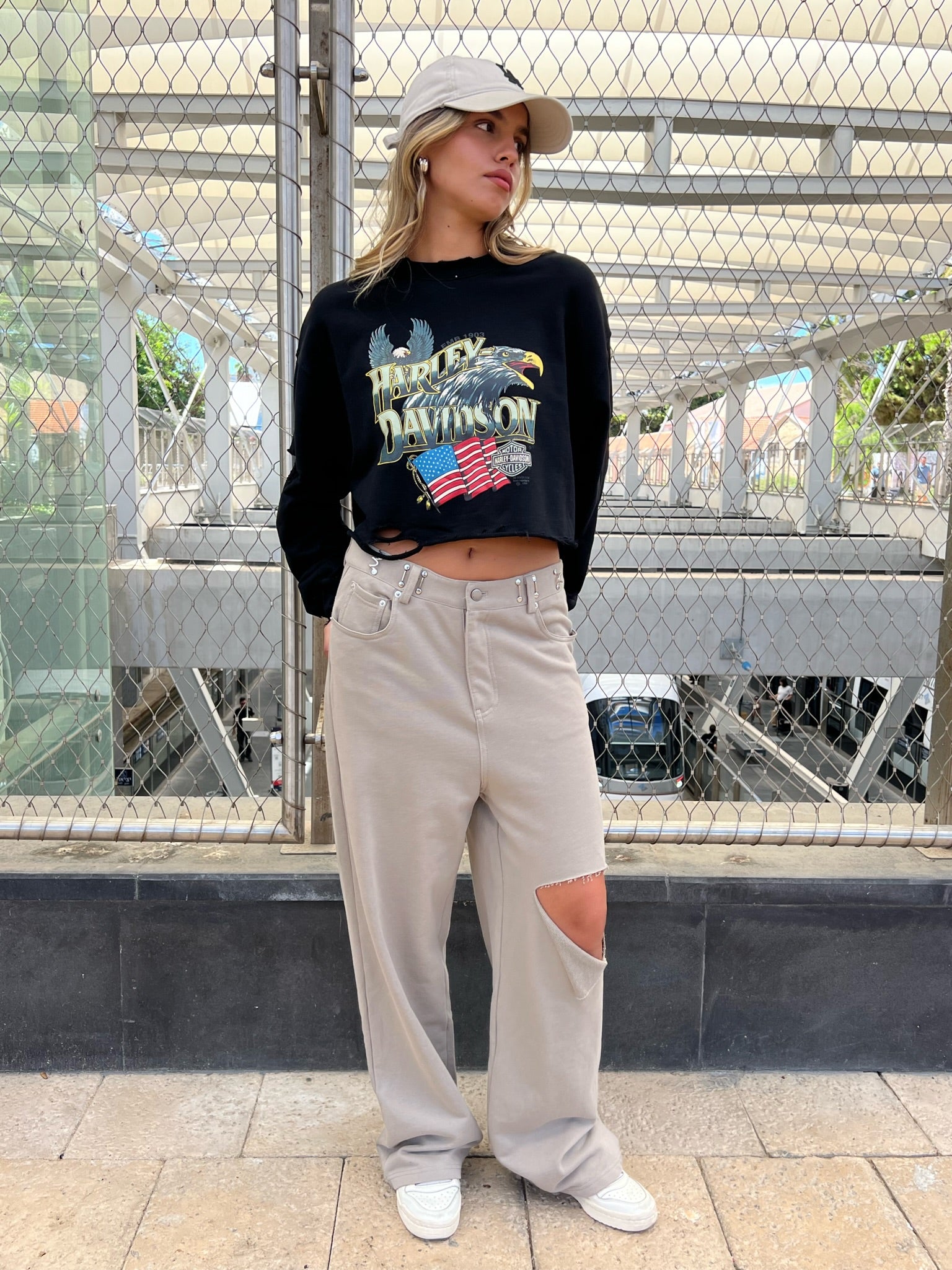 מכנס נאור בג פרנש טרי