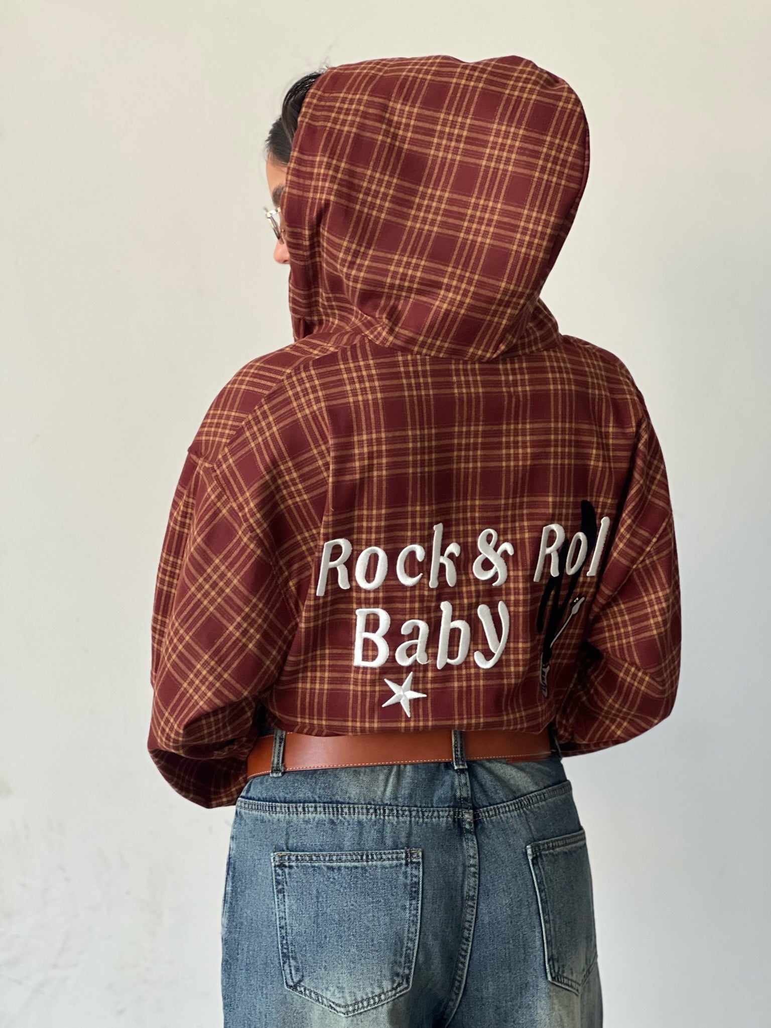 ג׳קט יסכה בורדו