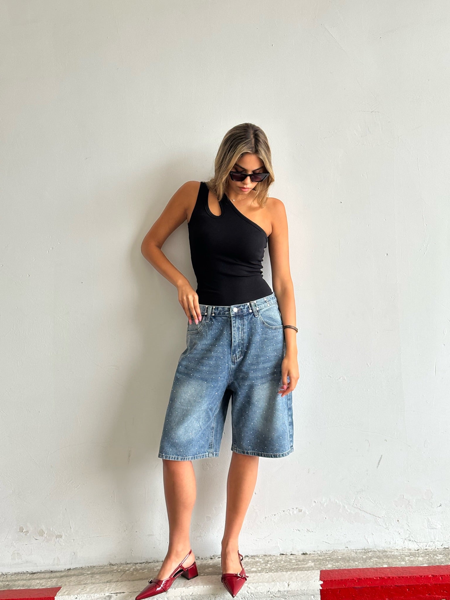 ברמודה ג׳ינס רוי אבנים כחול