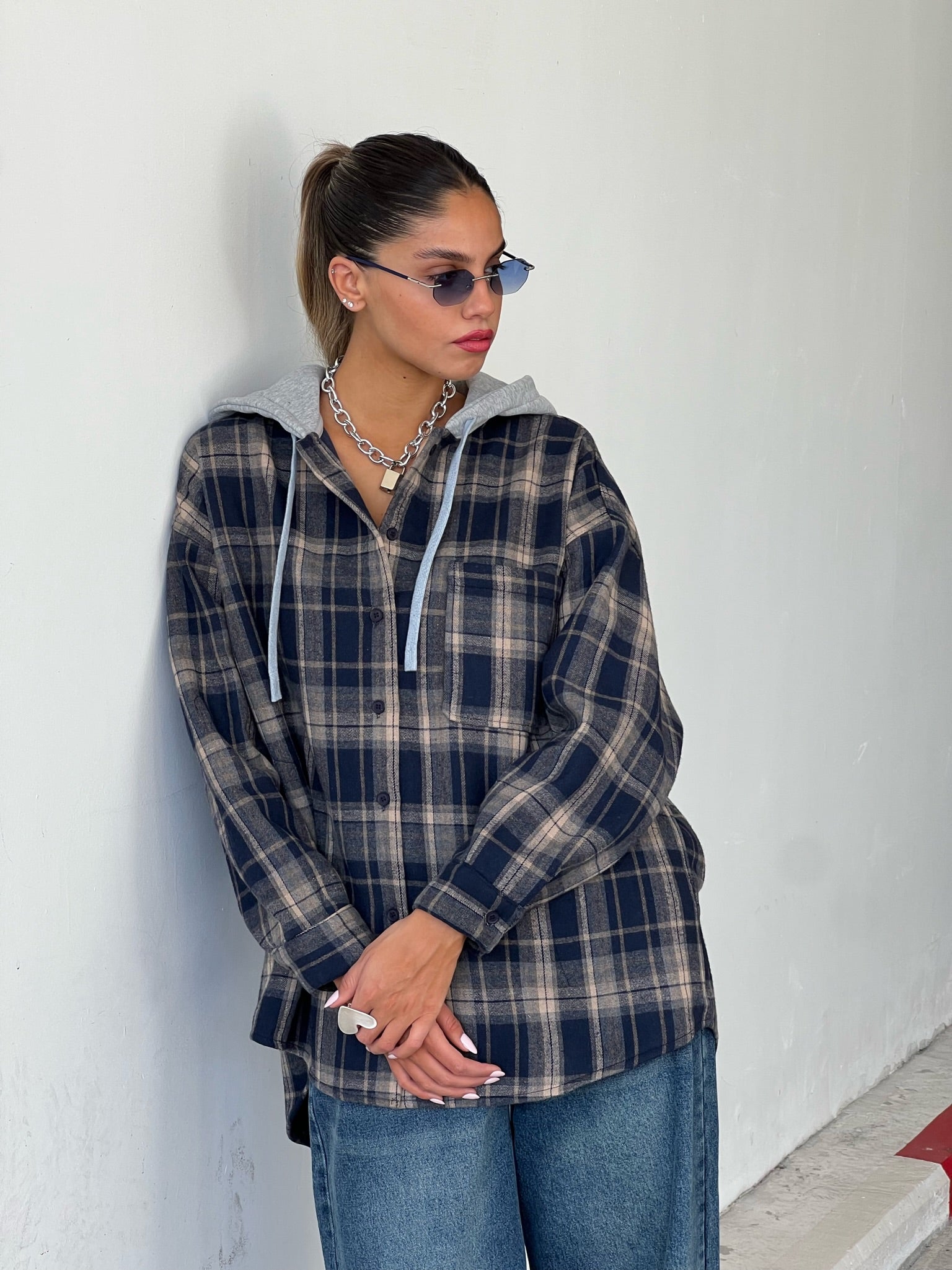 ג׳קט שיאל כחול