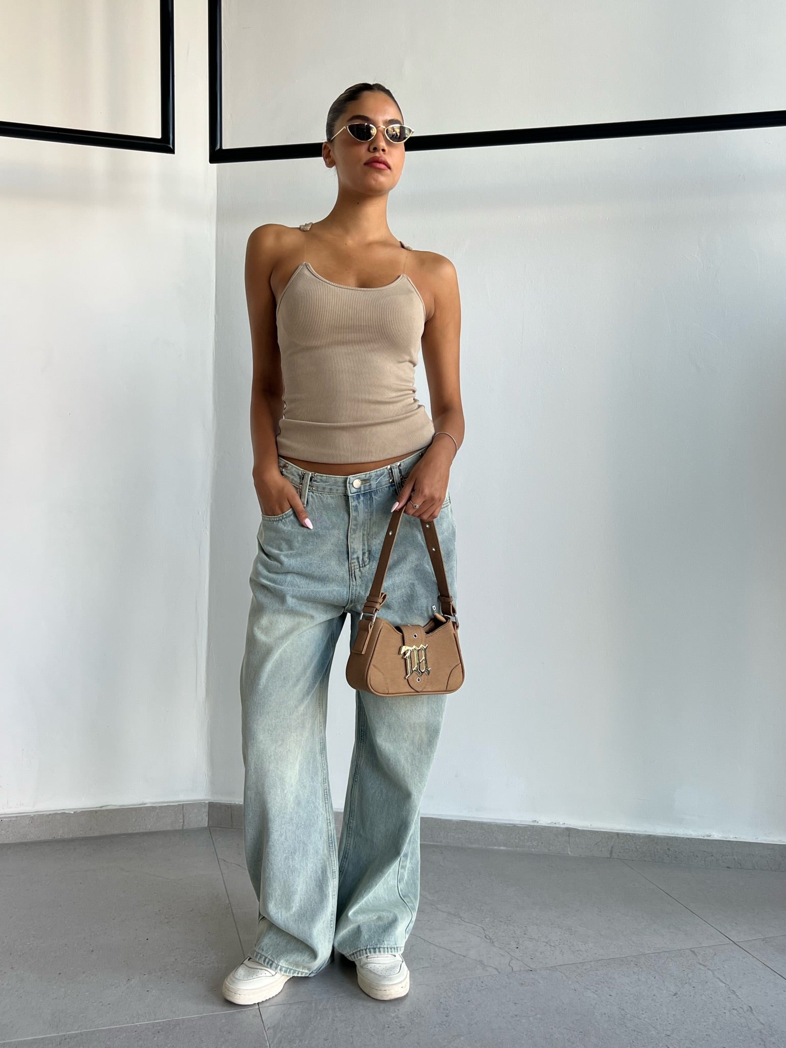 מכנס ג׳ינס לואי תכלת