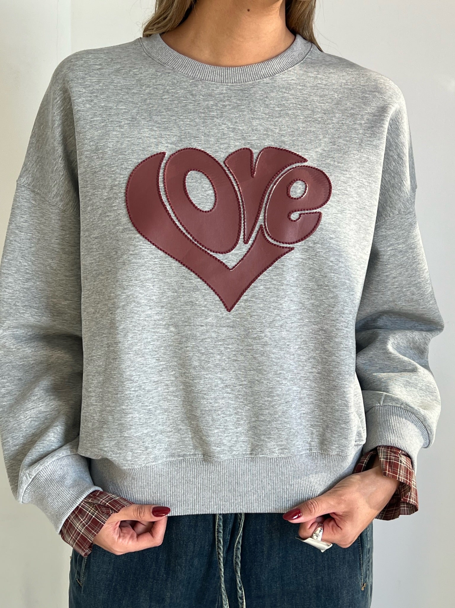 סווצר לאבי אפור