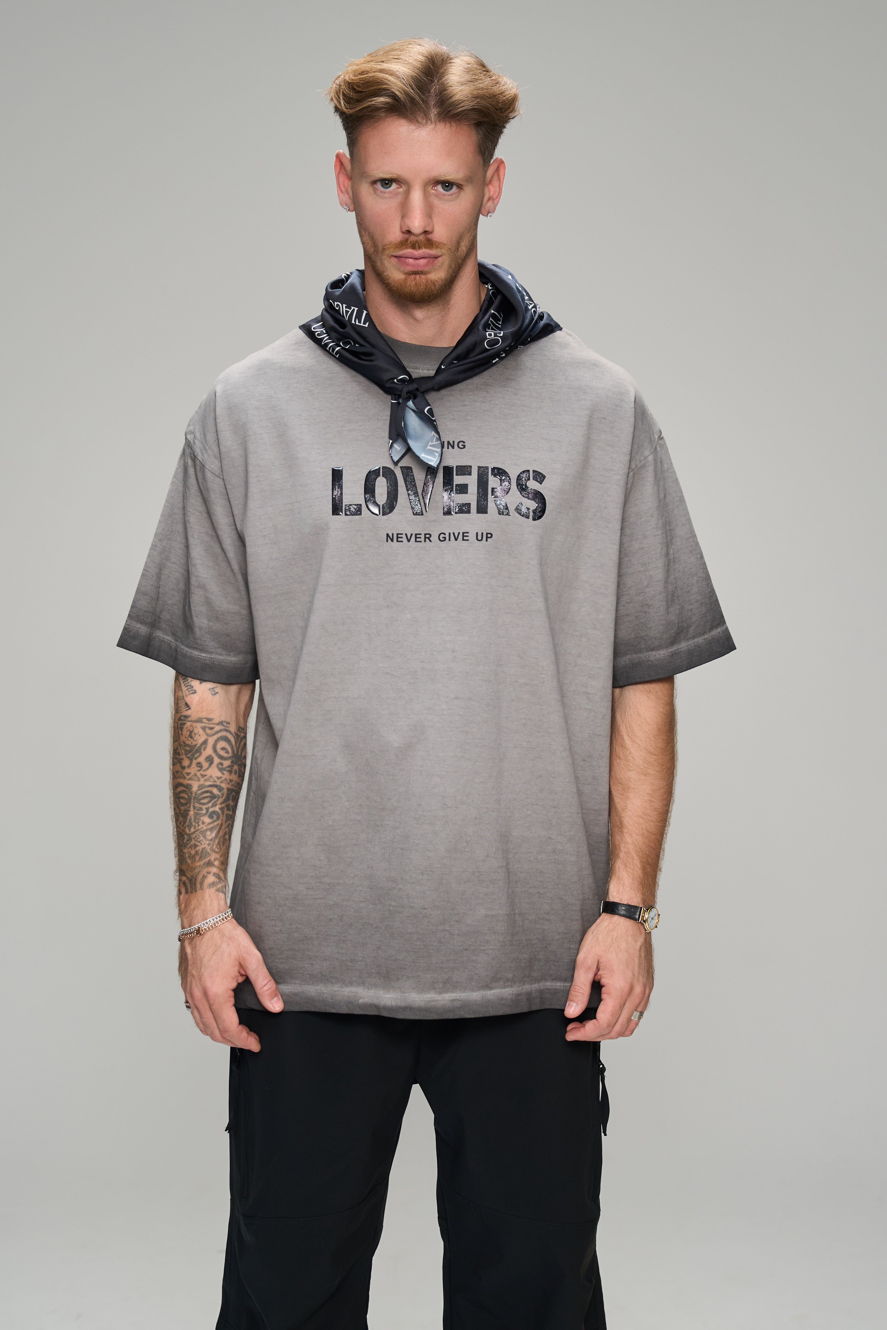 חולצת אוסקר אפור