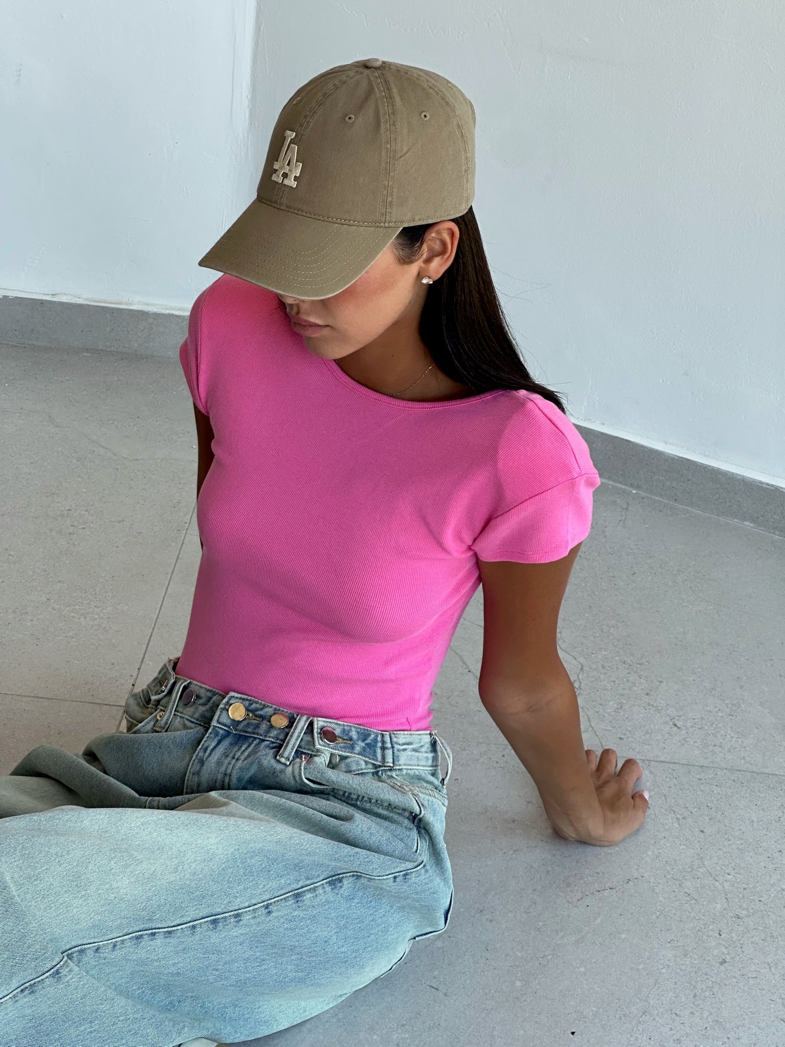 בגד גוף אליה ורוד