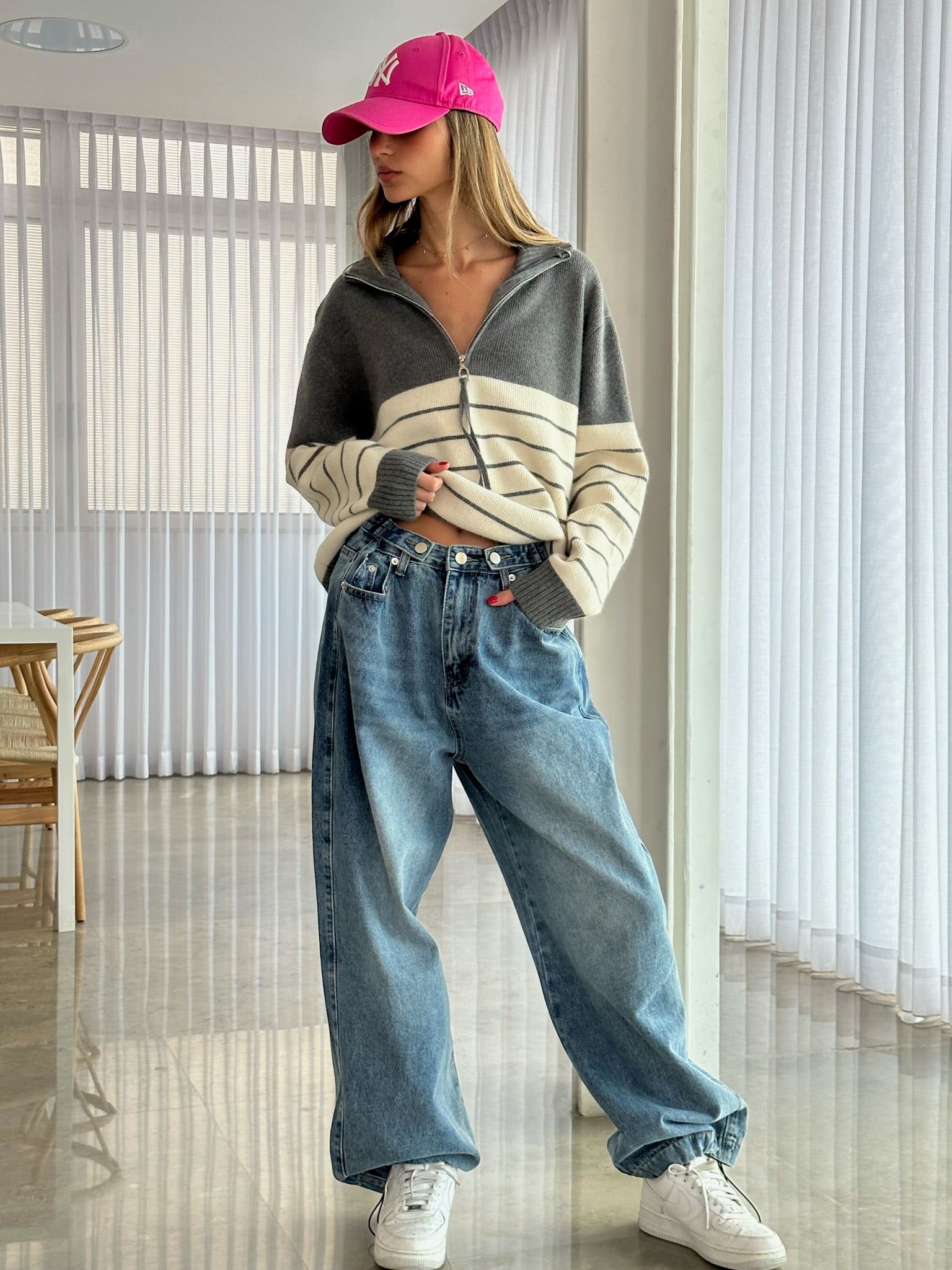 סריג אורן אפור