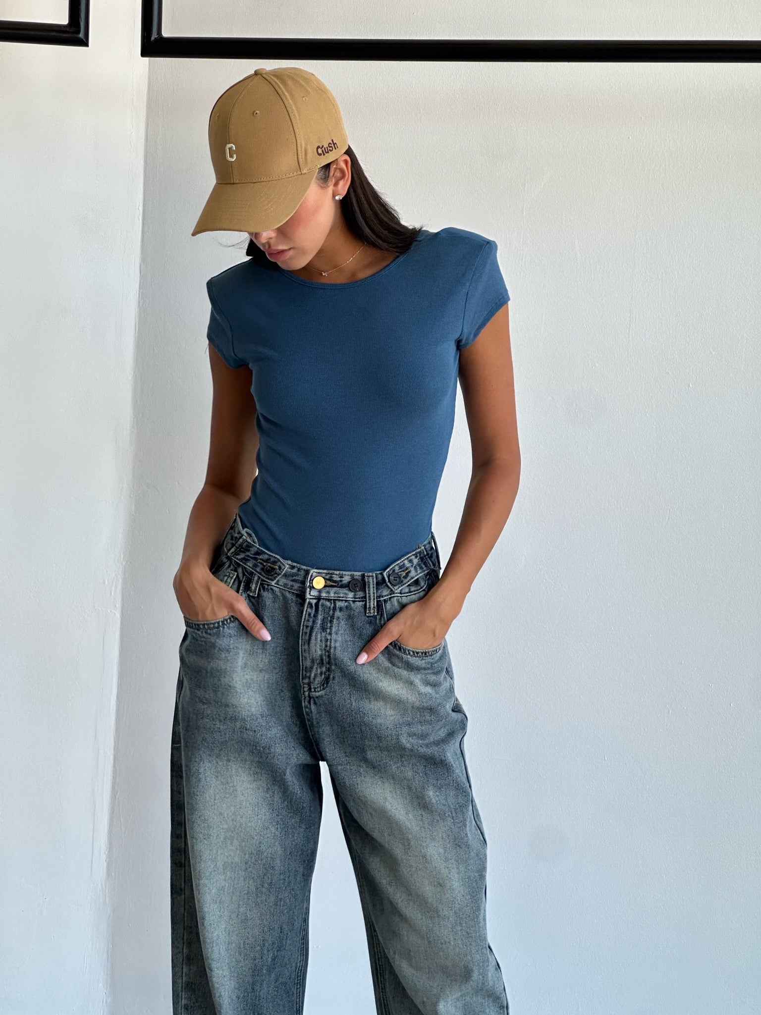 בגד גוף אליה כחול ג׳ינס