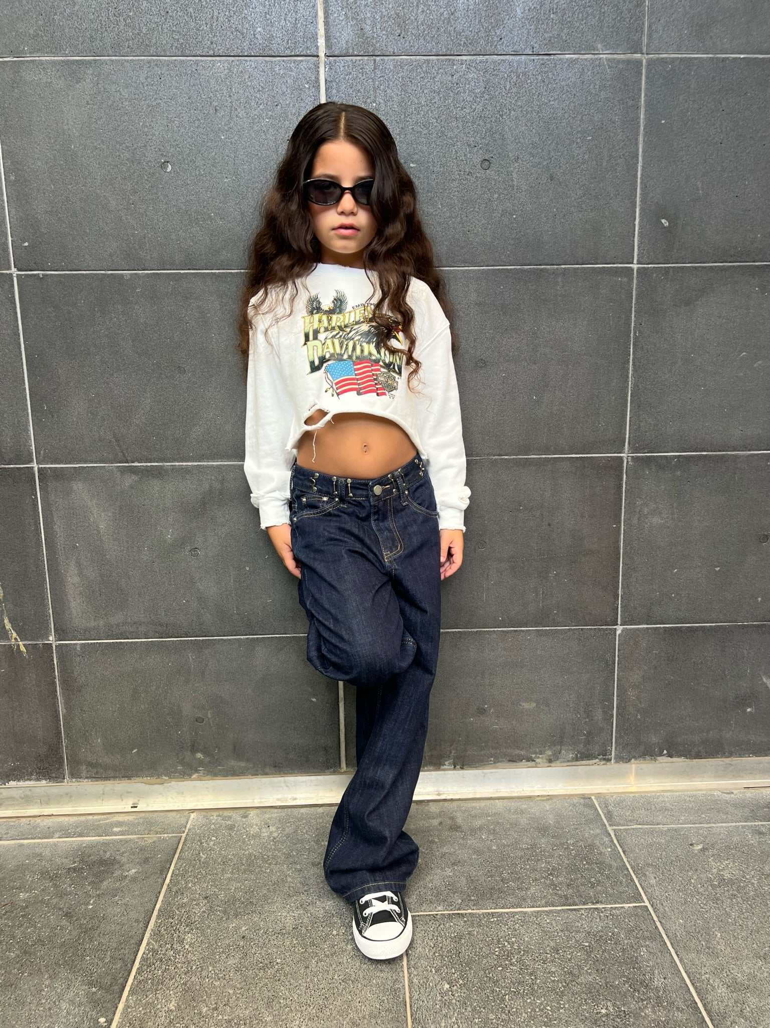 מכנס ג׳ינס ארי בלו ווש