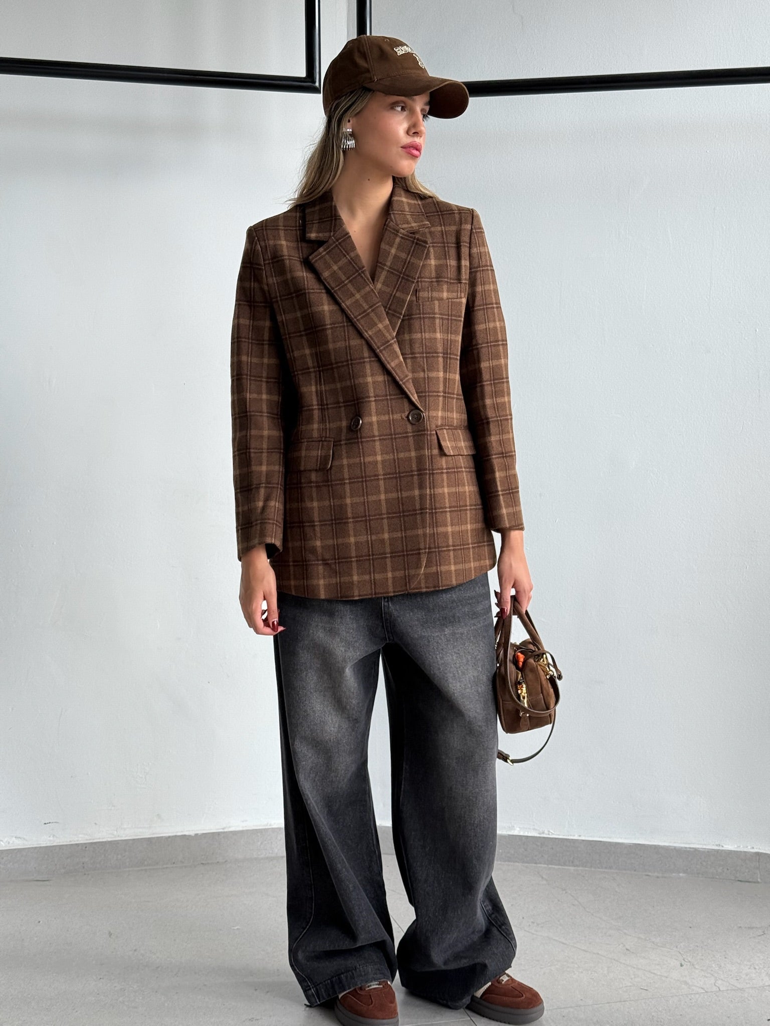 ג׳קט לביא חום