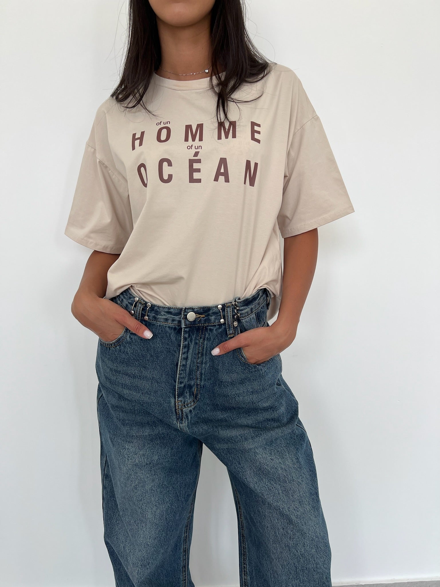 מכנס ג׳ינס לואי כחול כהה