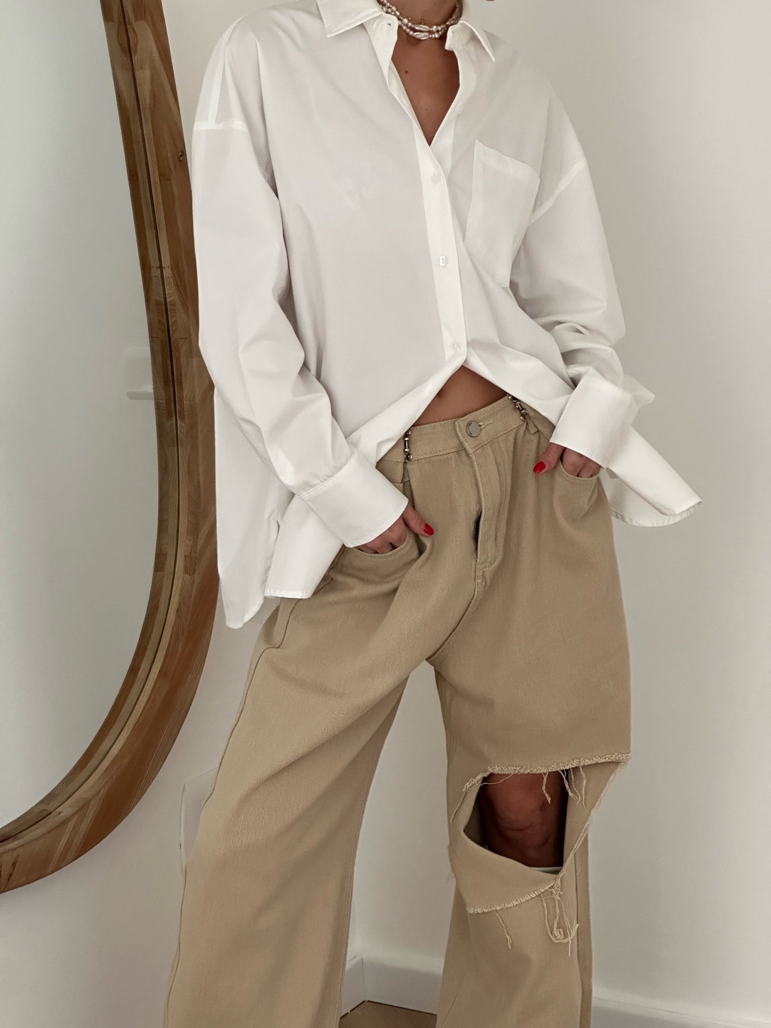 מכנס ג׳ינס ליהי בג׳