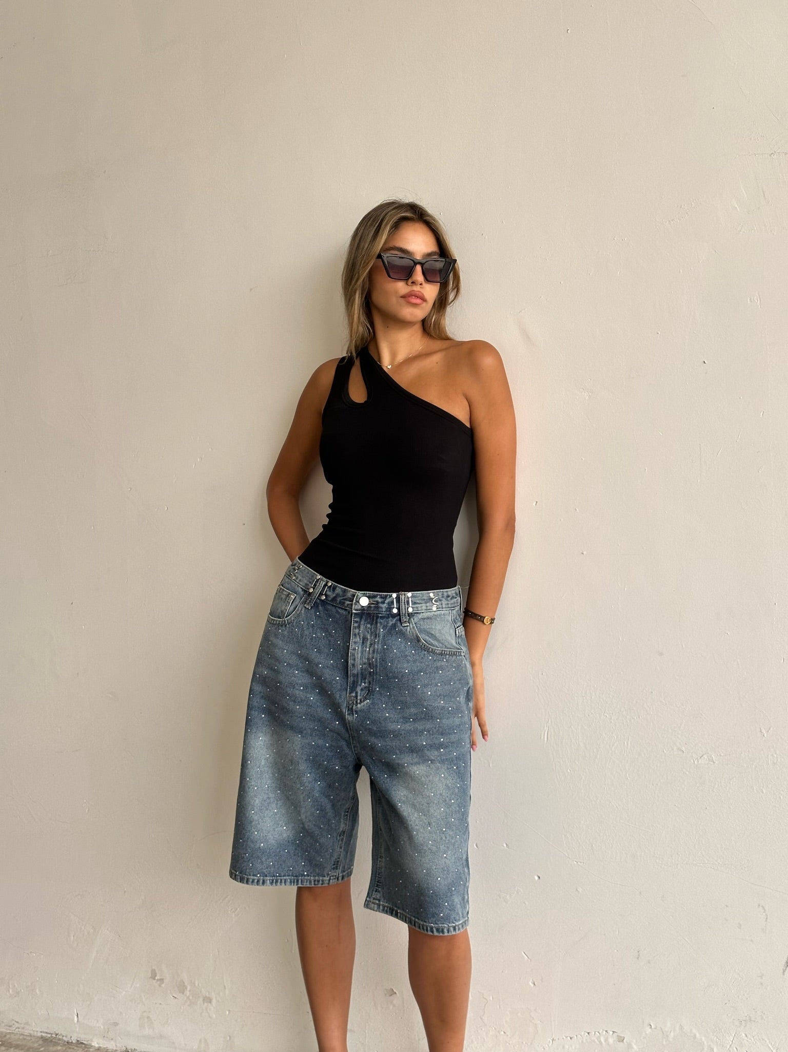 ברמודה ג׳ינס רוי אבנים כחול