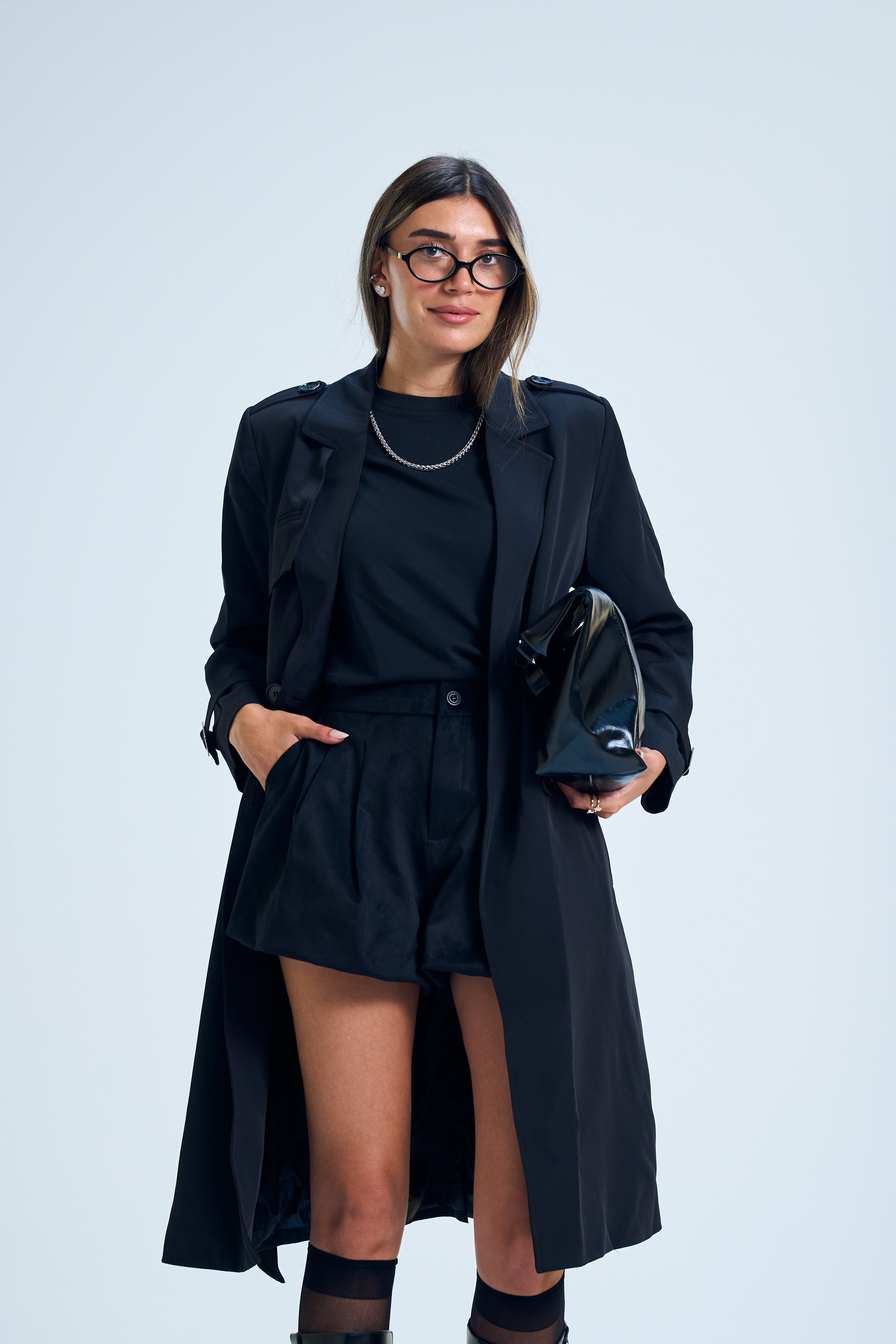 מכנס טיליס שחור