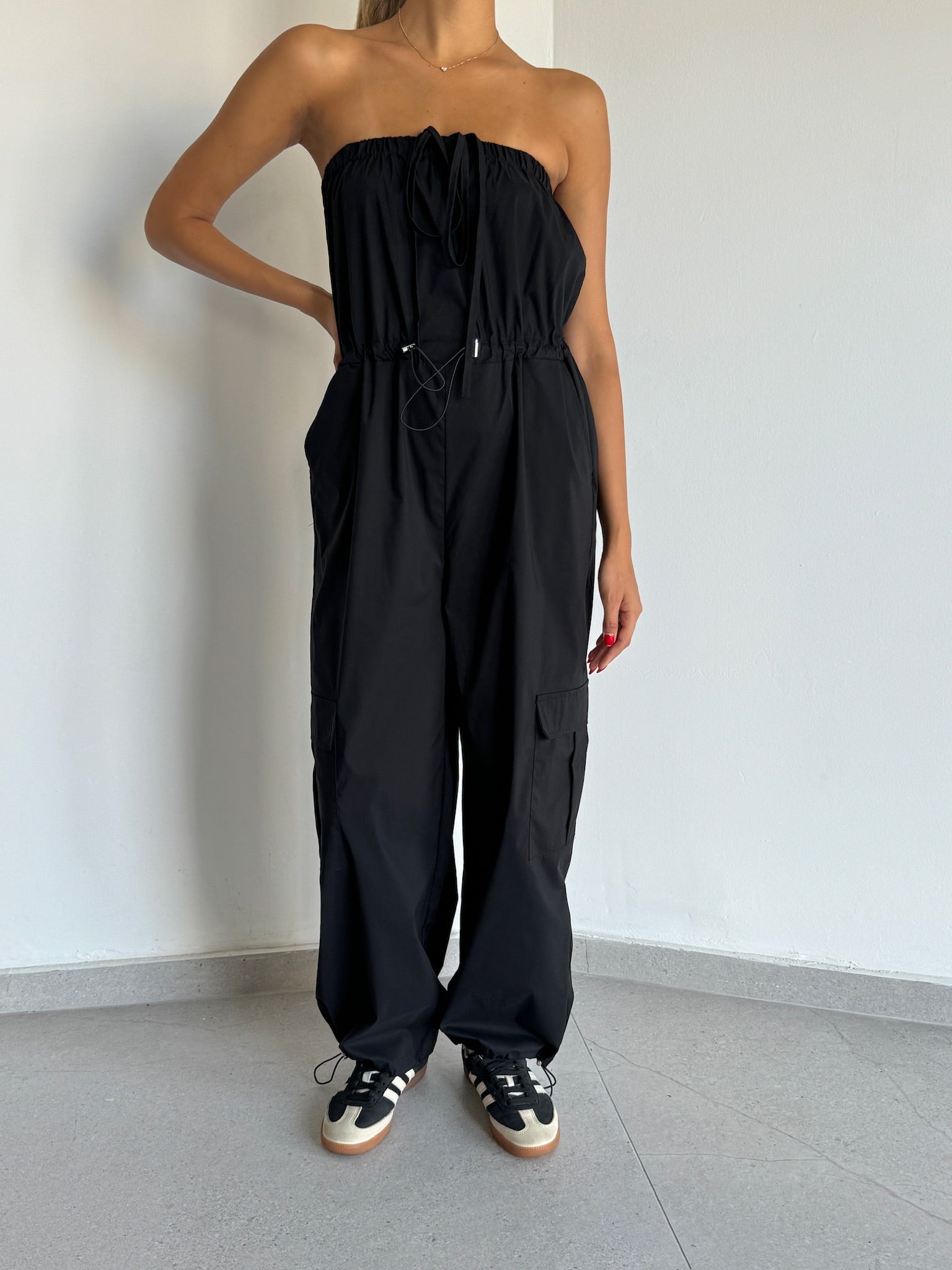 אוברול שון שחור