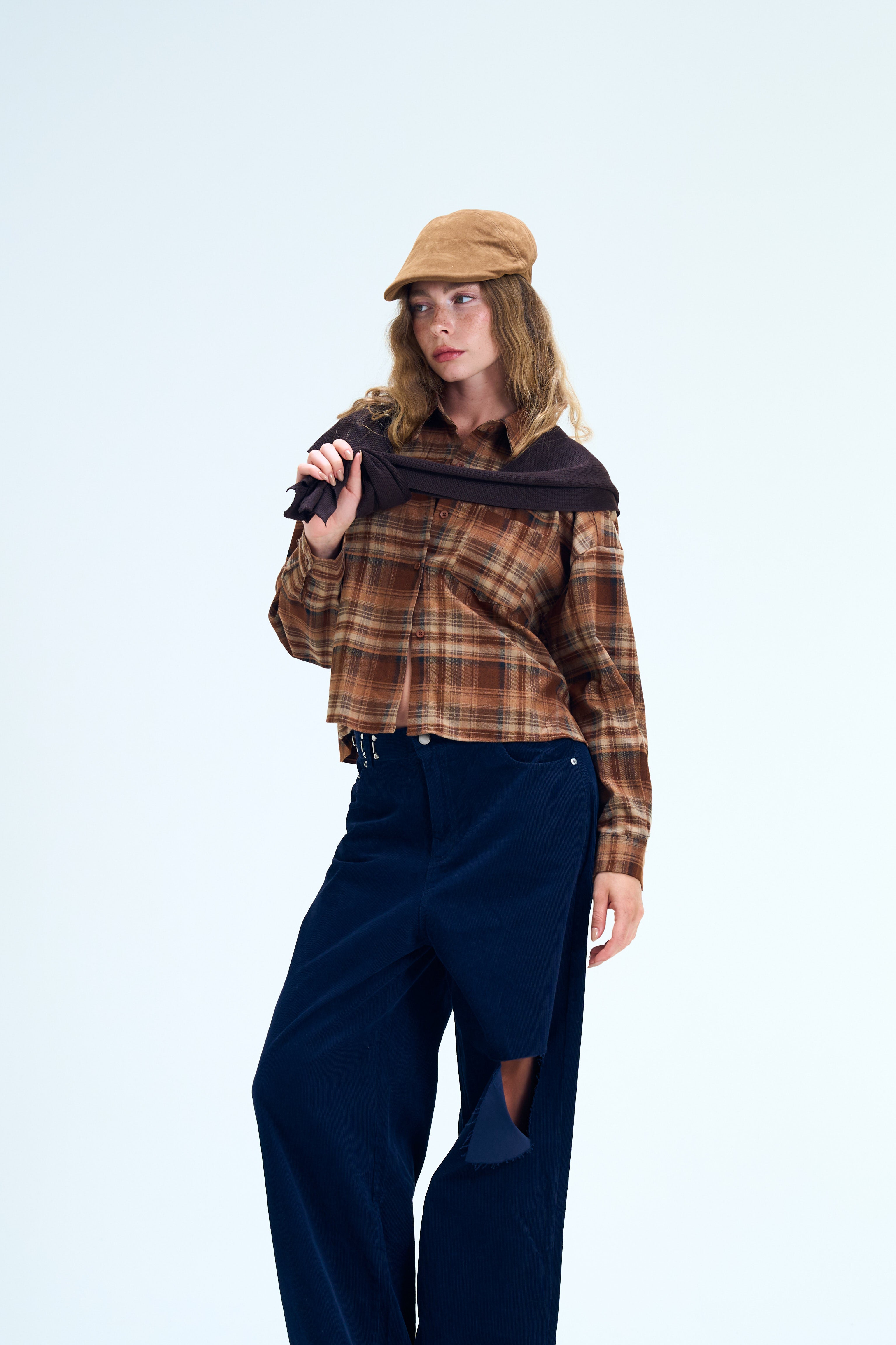 מכנס רז קורדרוי כחול