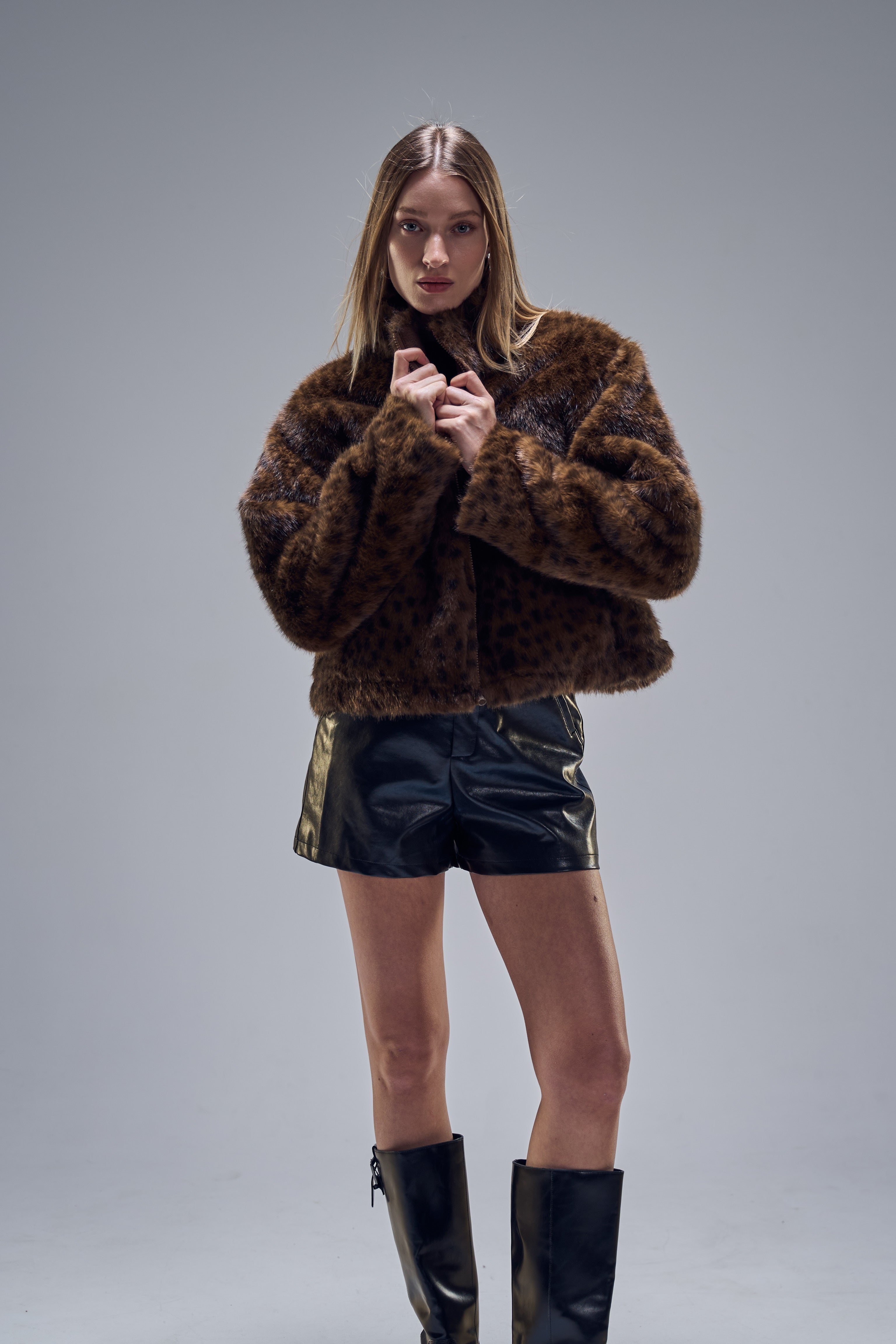 מעיל ברוק חום