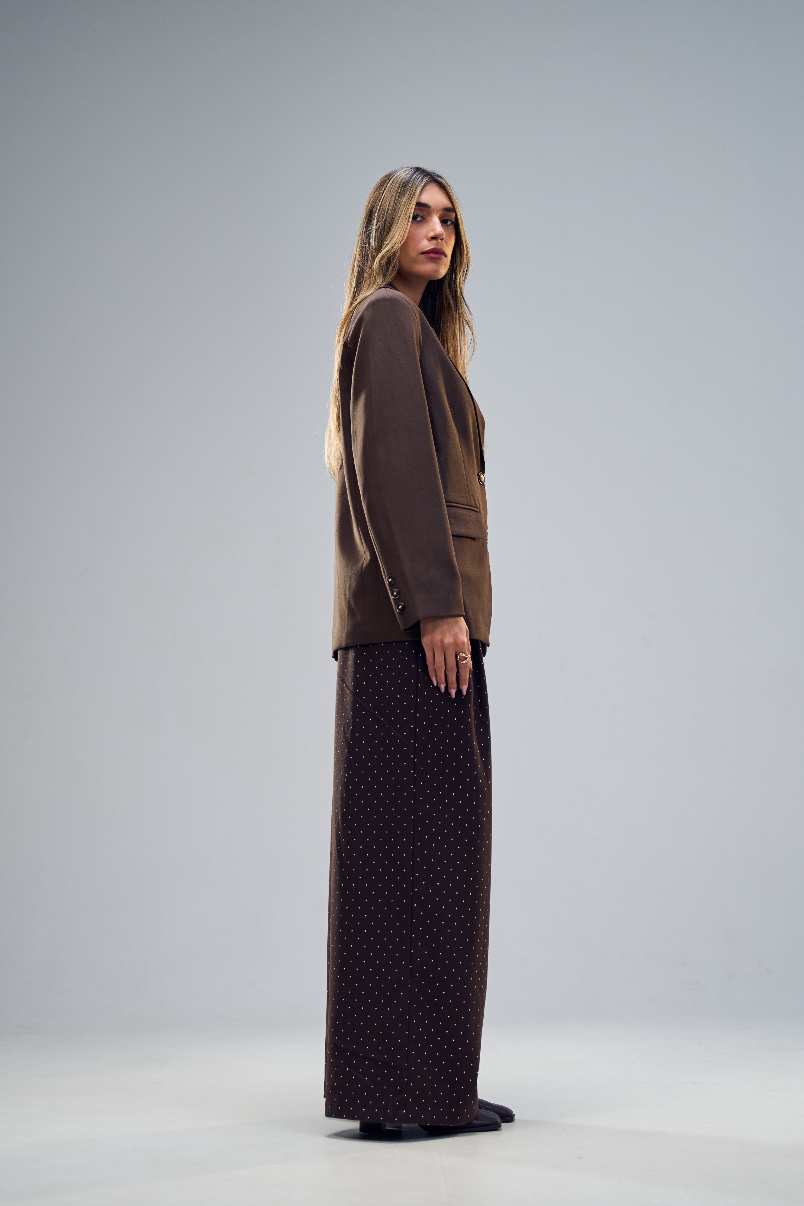 ג׳קט מיכאל חום