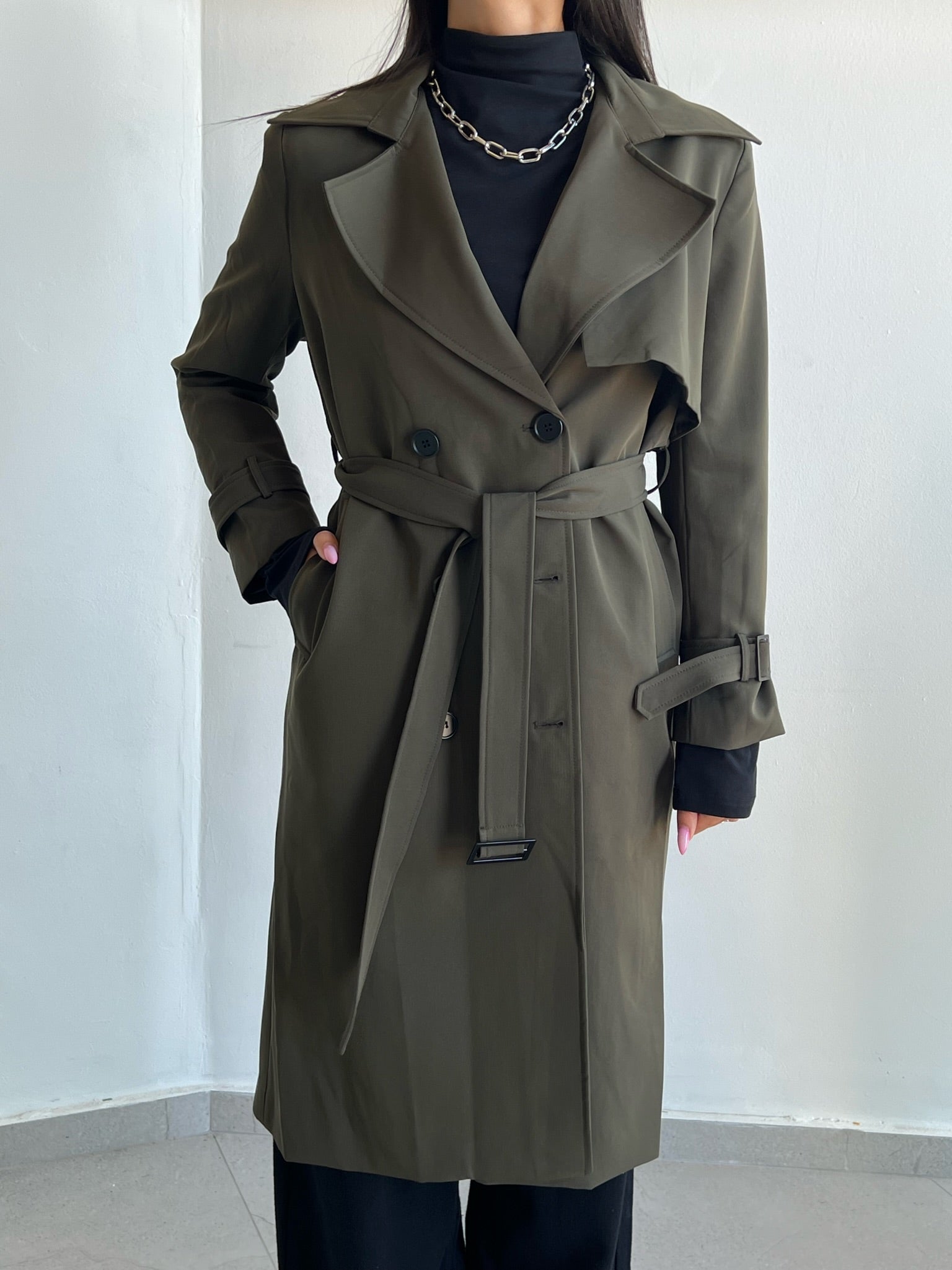 מעיל ניקה זית