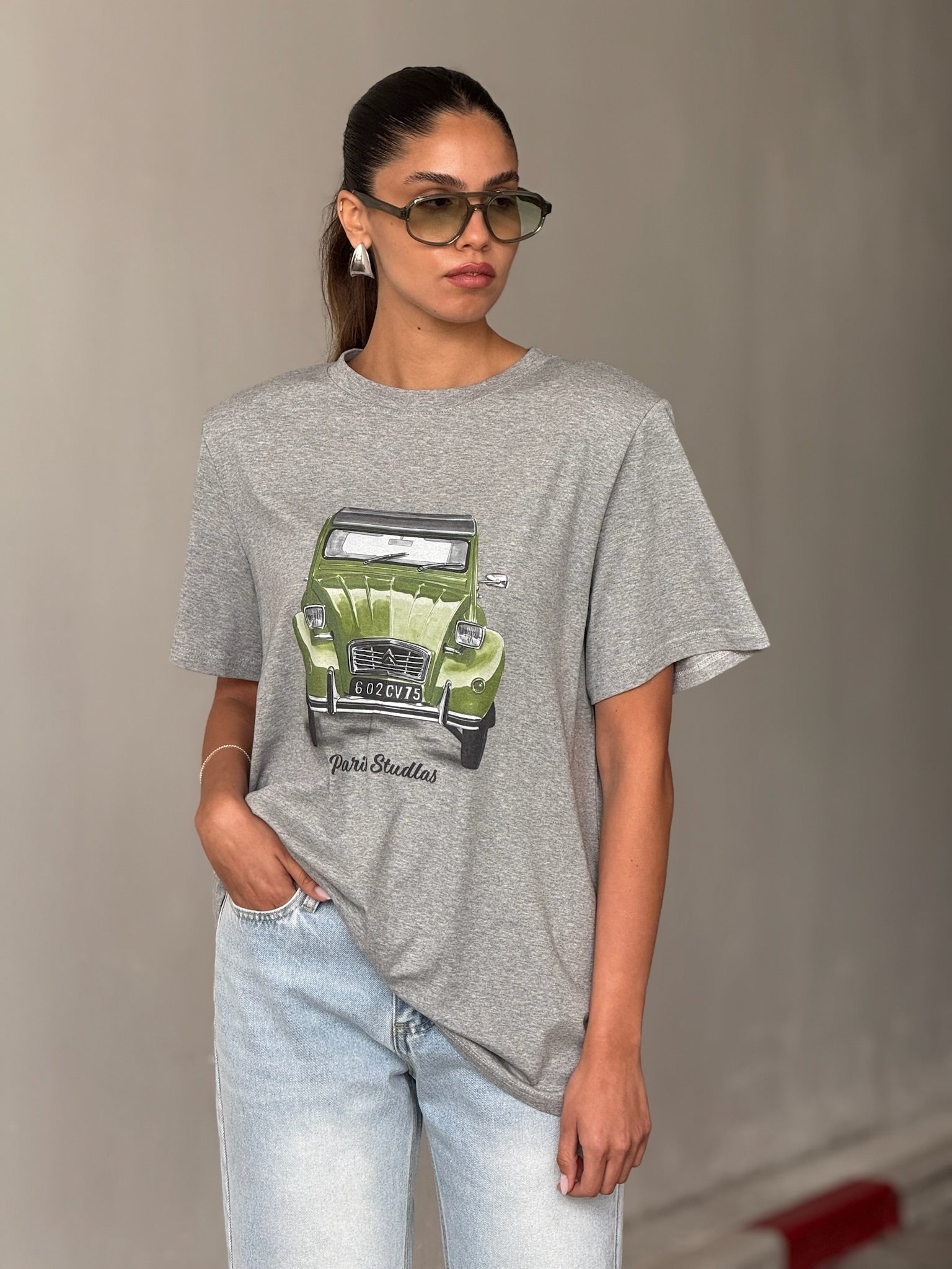 חולצת שנית אפור