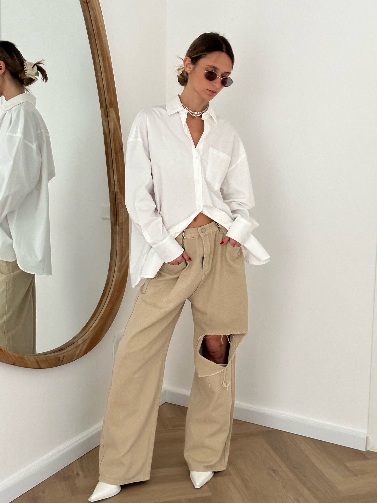 מכנס ג׳ינס ליהי בג׳