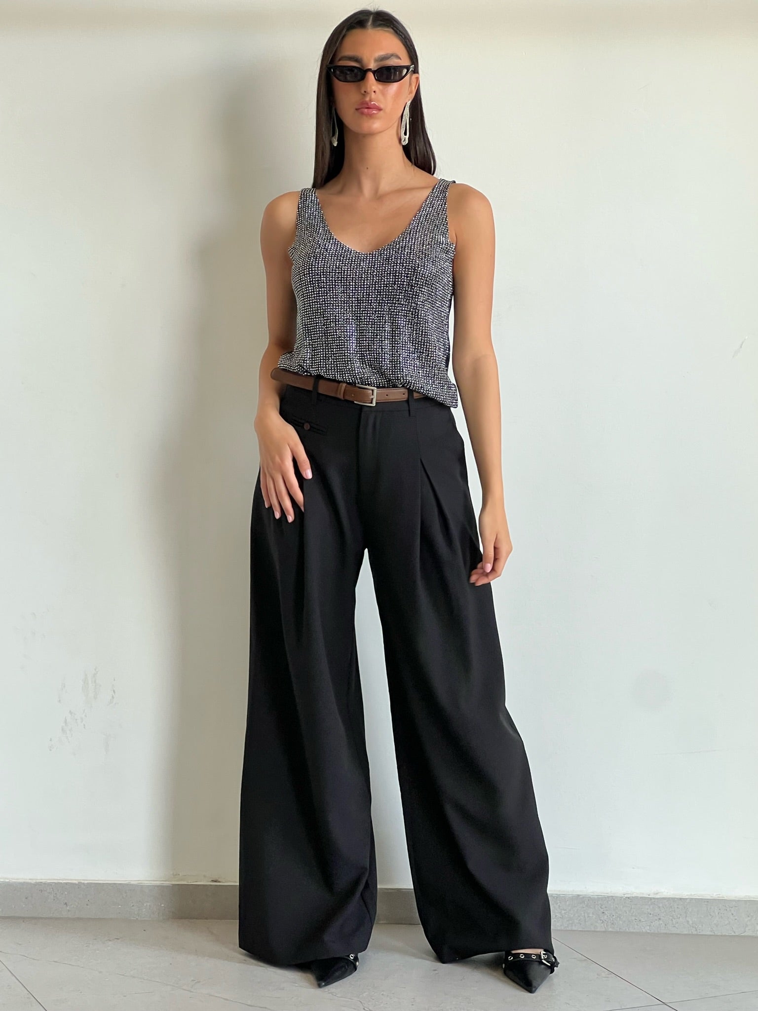 מכנס אסתל שחור